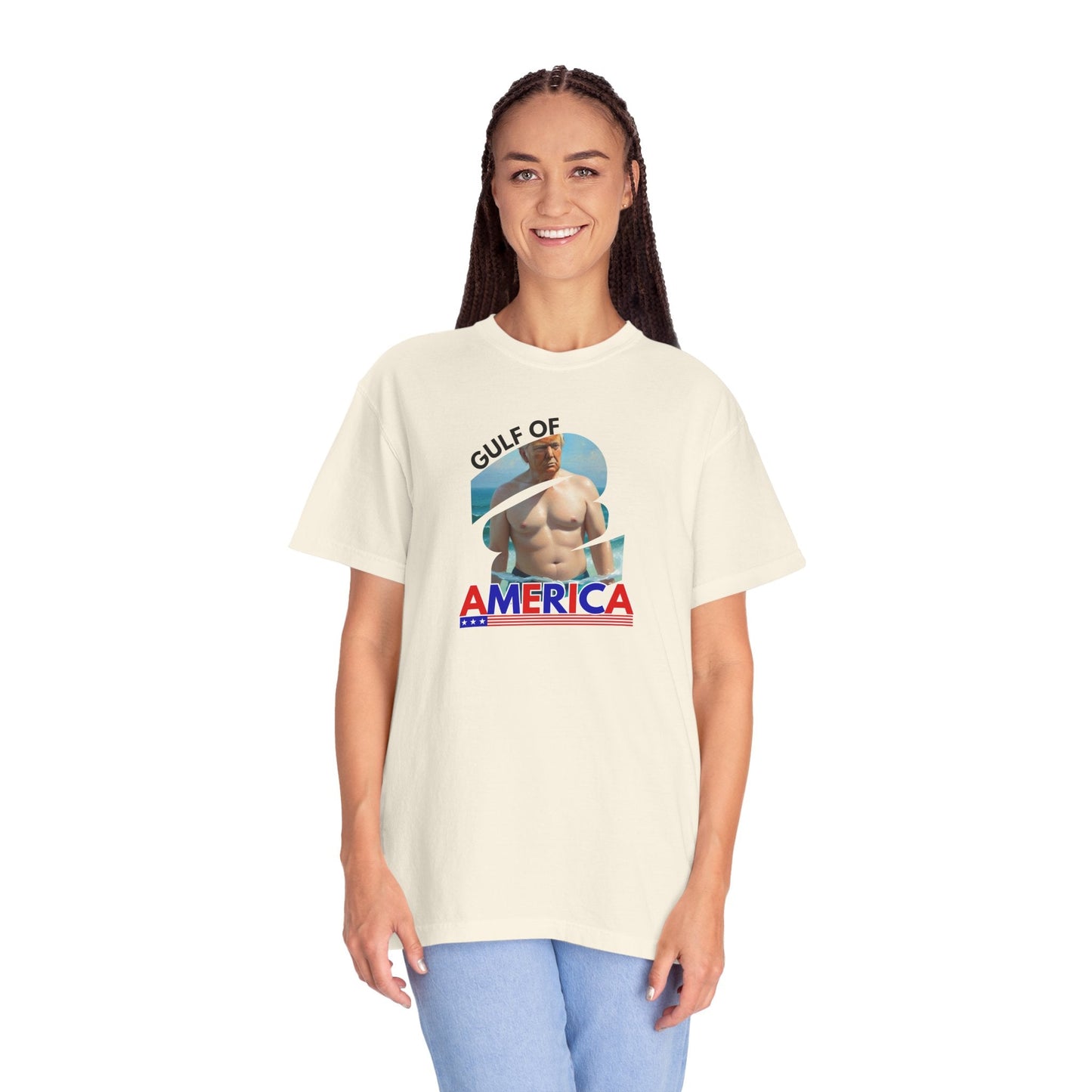 Gulf of America Graphic T-Shirt | Summer Vibes for Beach Lovers Printify