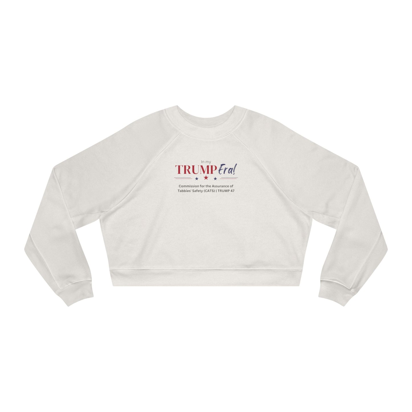 In My Trump Era Women's Cropped Fleece Pullover