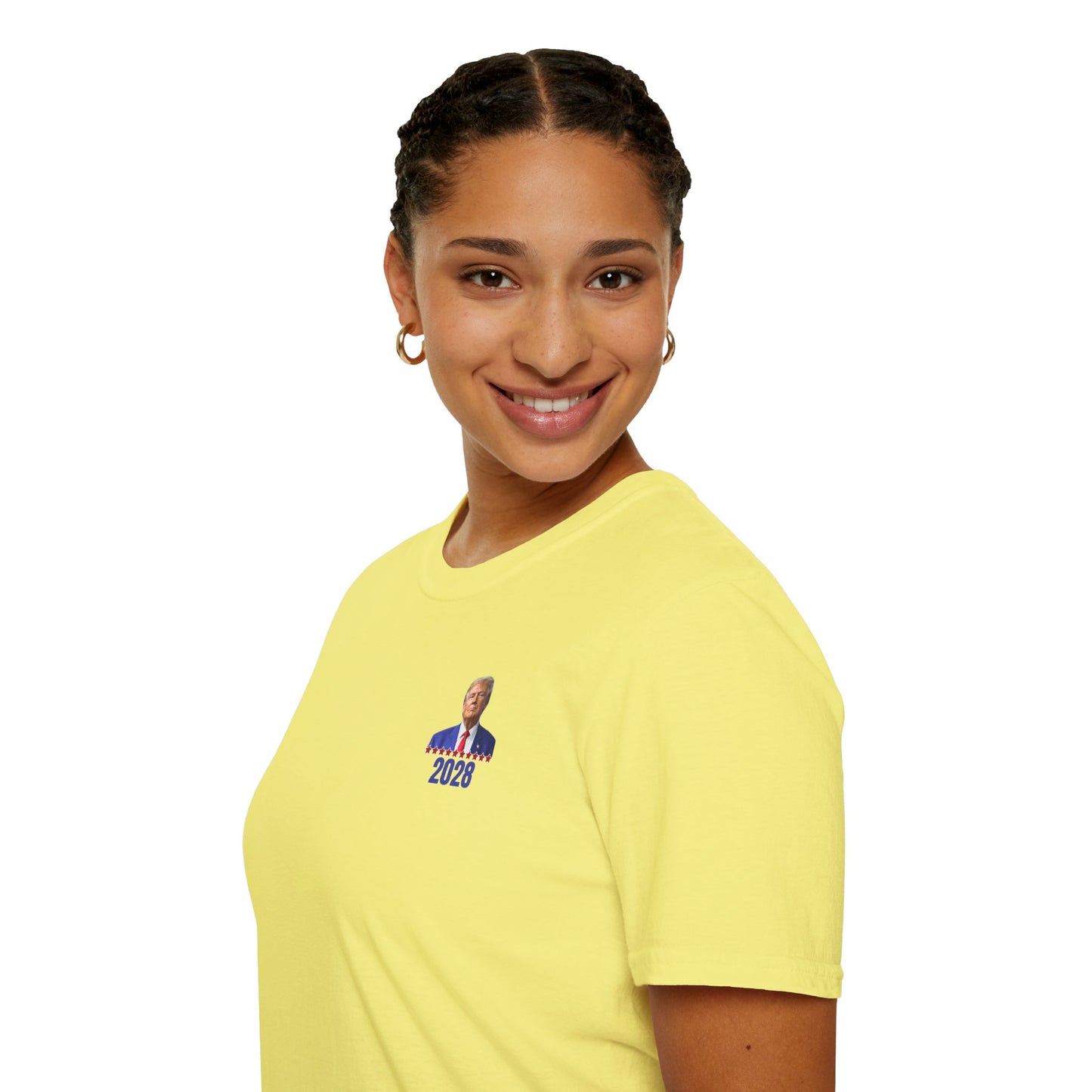 Trump 2028 Unisex Softstyle T-Shirt - Trump for President