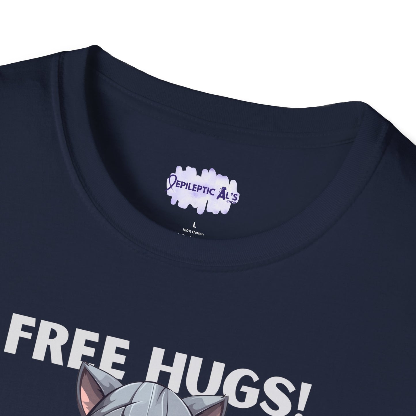Cat Unisex Softstyle T - Shirt - T - Shirt - Epileptic Al’s Shop