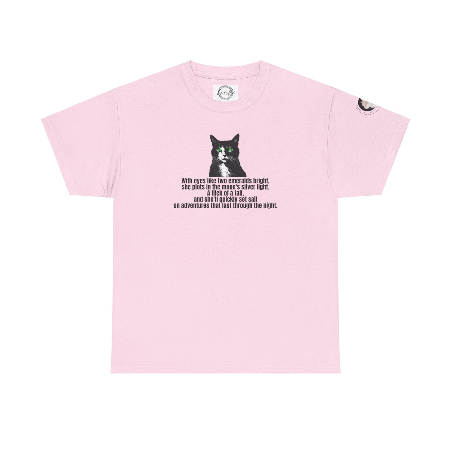 Emerald Eyed Mischief Unisex Heavy Cotton Tee