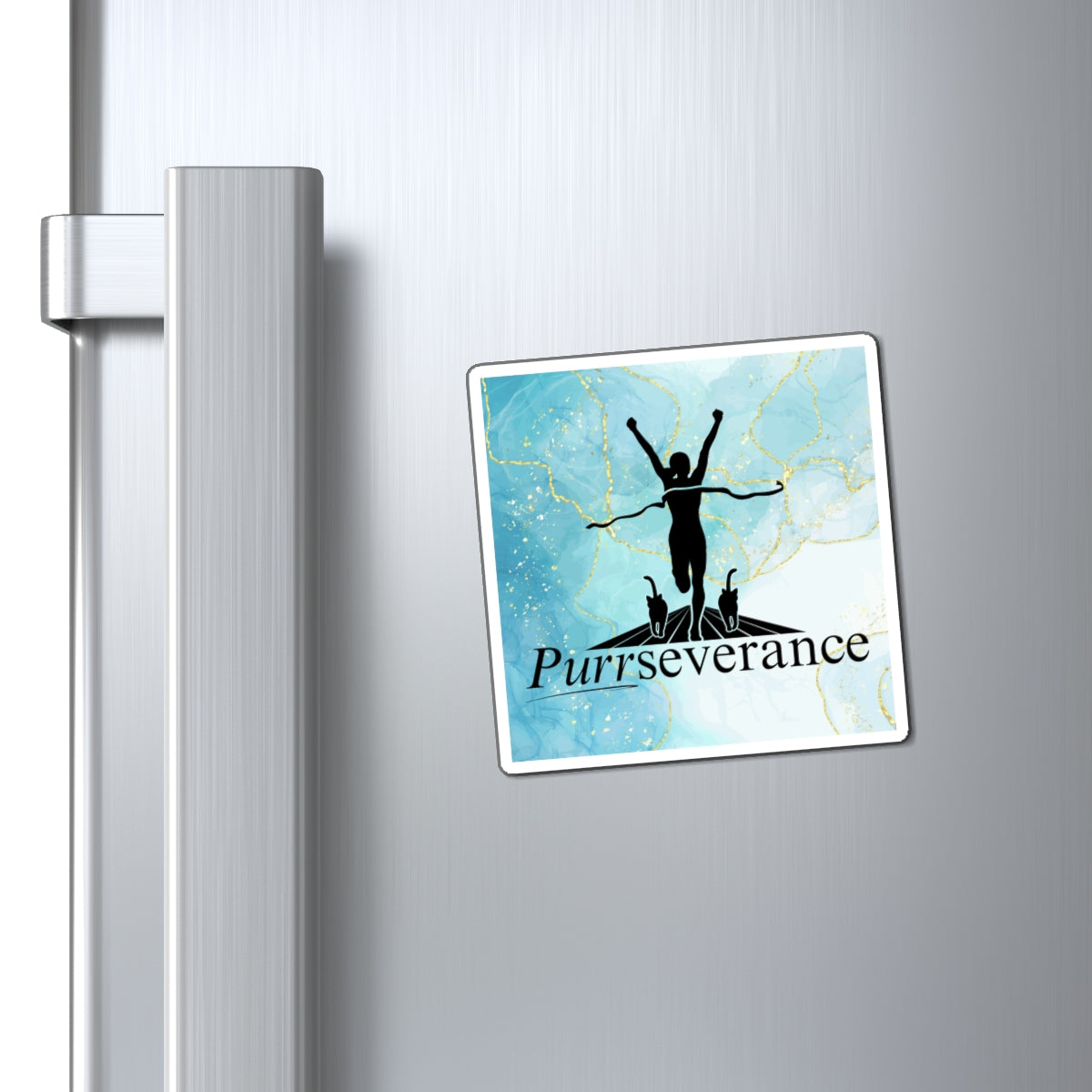 Photo depicting the Purrseverance Magnets from EpiAl's Shop.