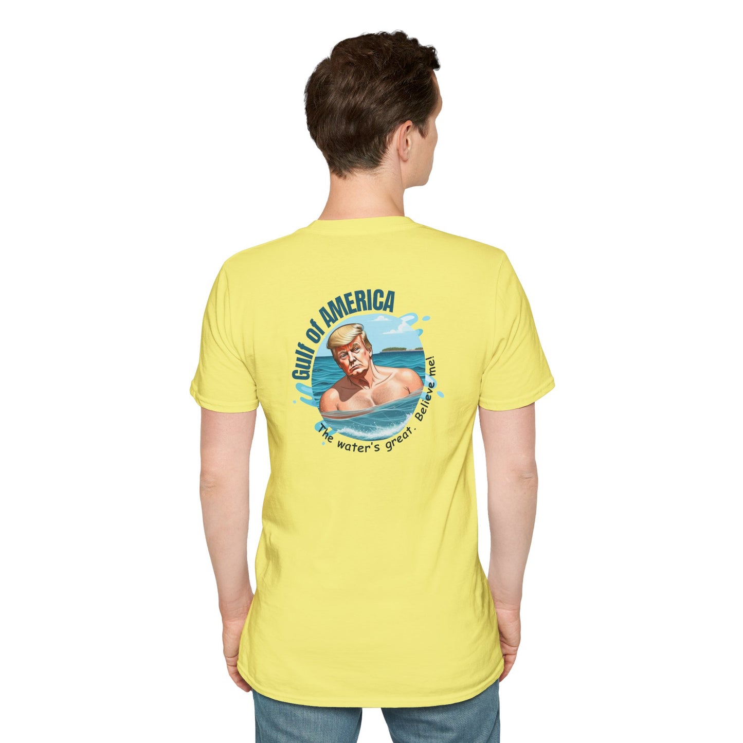 Unisex Softstyle T-Shirt - Gulf of America Design