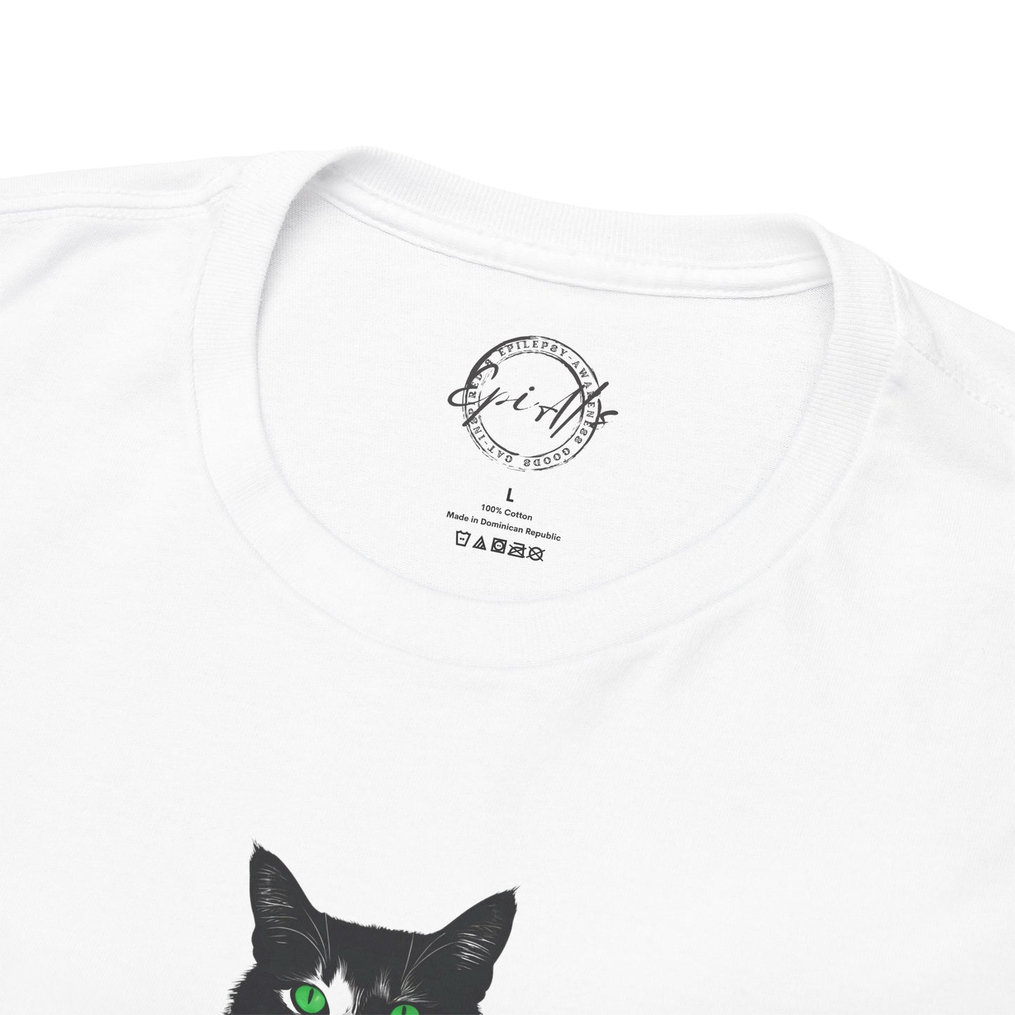 Emerald Eyed Mischief Unisex Heavy Cotton Tee