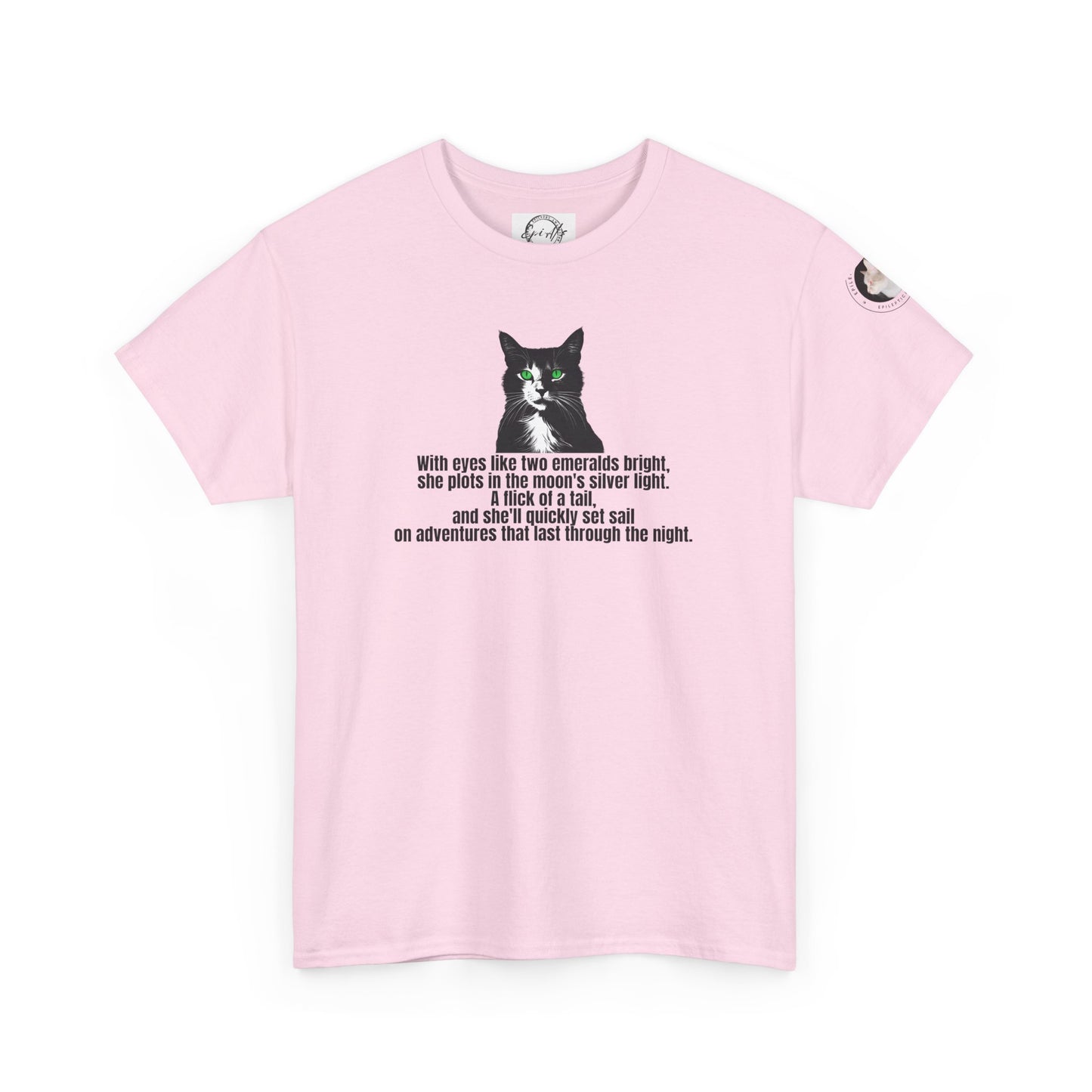 Emerald Eyed Mischief Unisex Heavy Cotton Tee