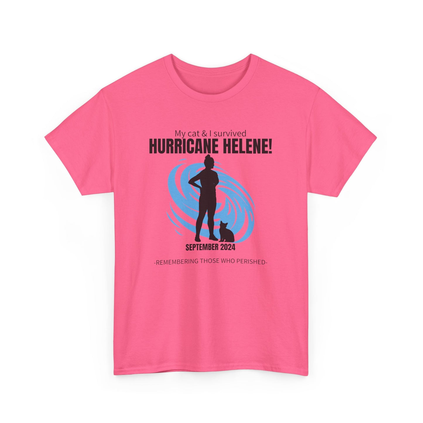 Hurricane Helene Survivor Unisex Heavy Cotton Tee