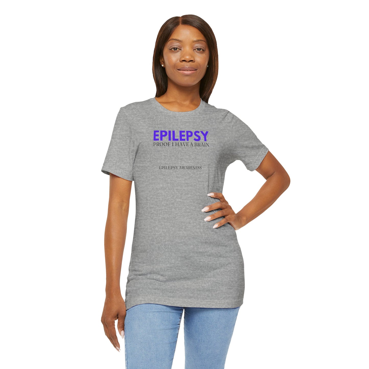 Brain Proof Unisex Jersey Short Sleeve Tee - T-Shirt - EpiAl's Shop