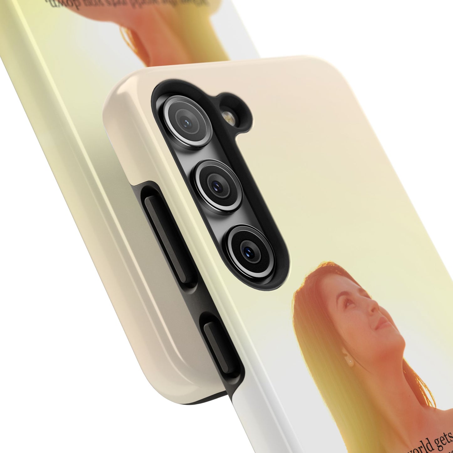 Don't Look Around - Look Up Tough Phone Cases