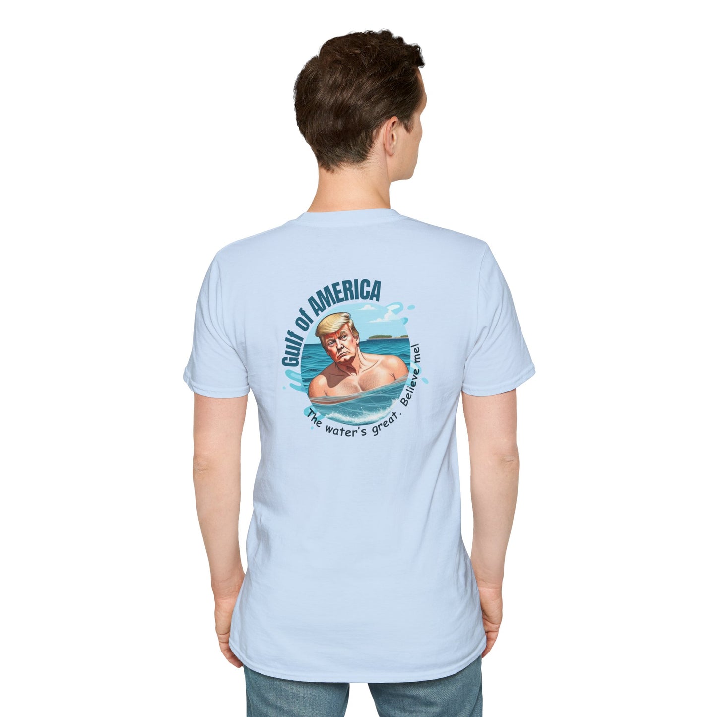Unisex Softstyle T-Shirt - Gulf of America Design