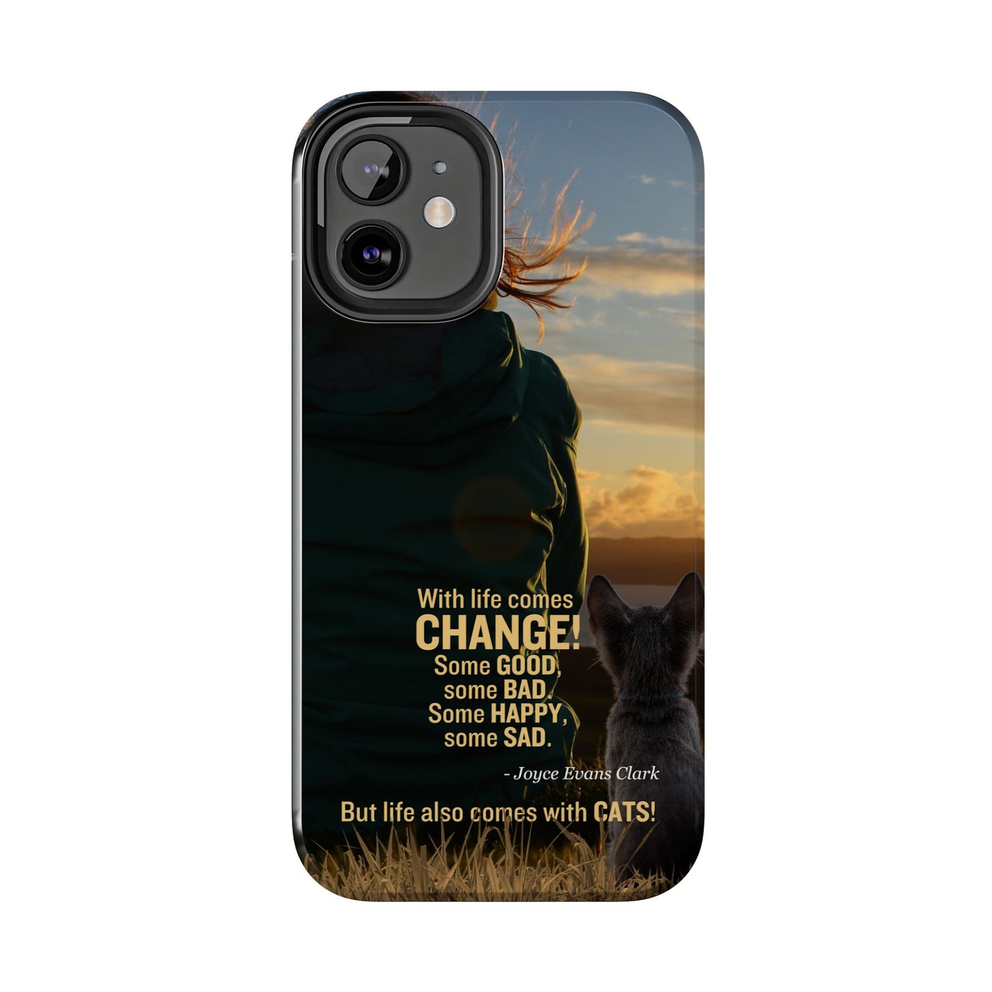 Life Comes with Cats Tough Phone Cases