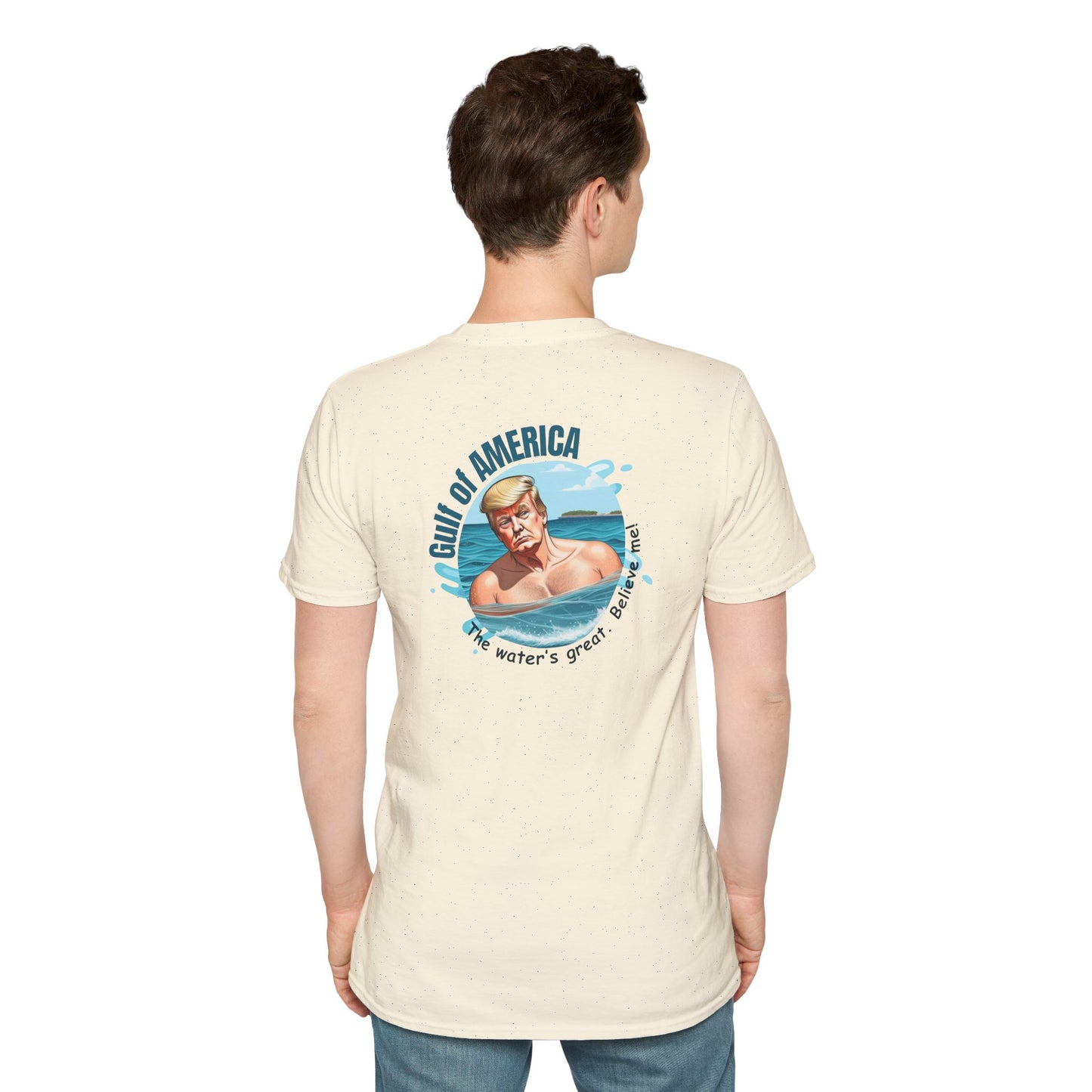 Unisex Softstyle T-Shirt - Gulf of America Design