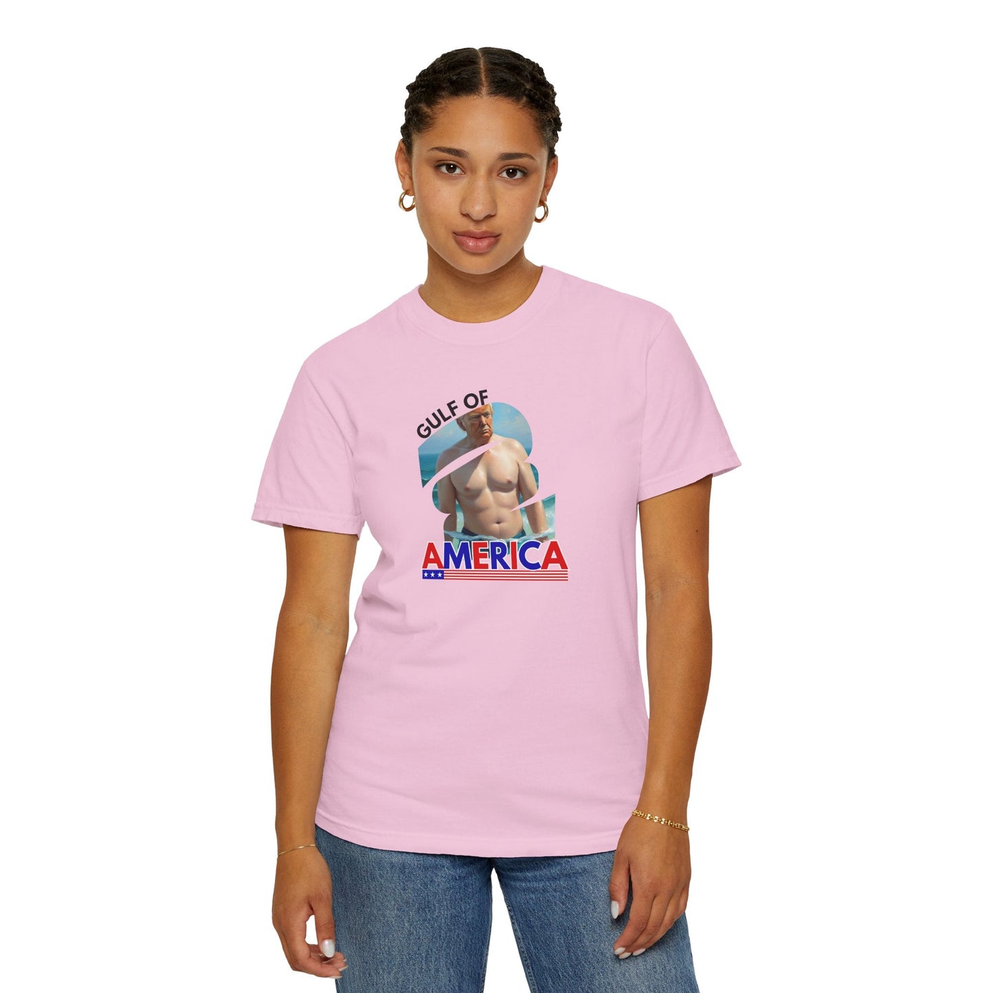 Gulf of America Graphic T-Shirt | Summer Vibes for Beach Lovers Printify