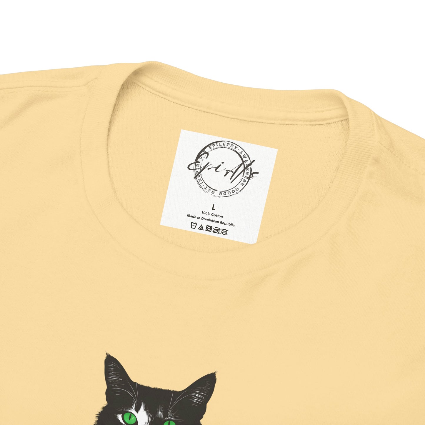 Emerald Eyed Mischief Unisex Heavy Cotton Tee
