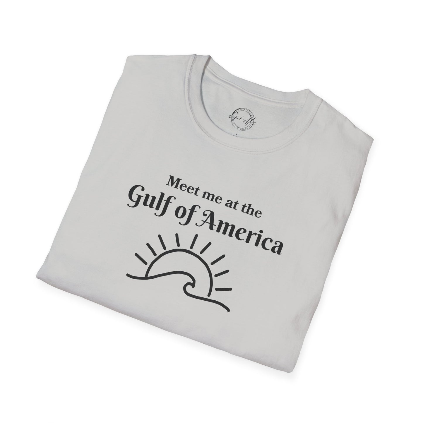 Meet Me at the Gulf of America Graphic T-Shirt - Perfect for Beach Lovers
