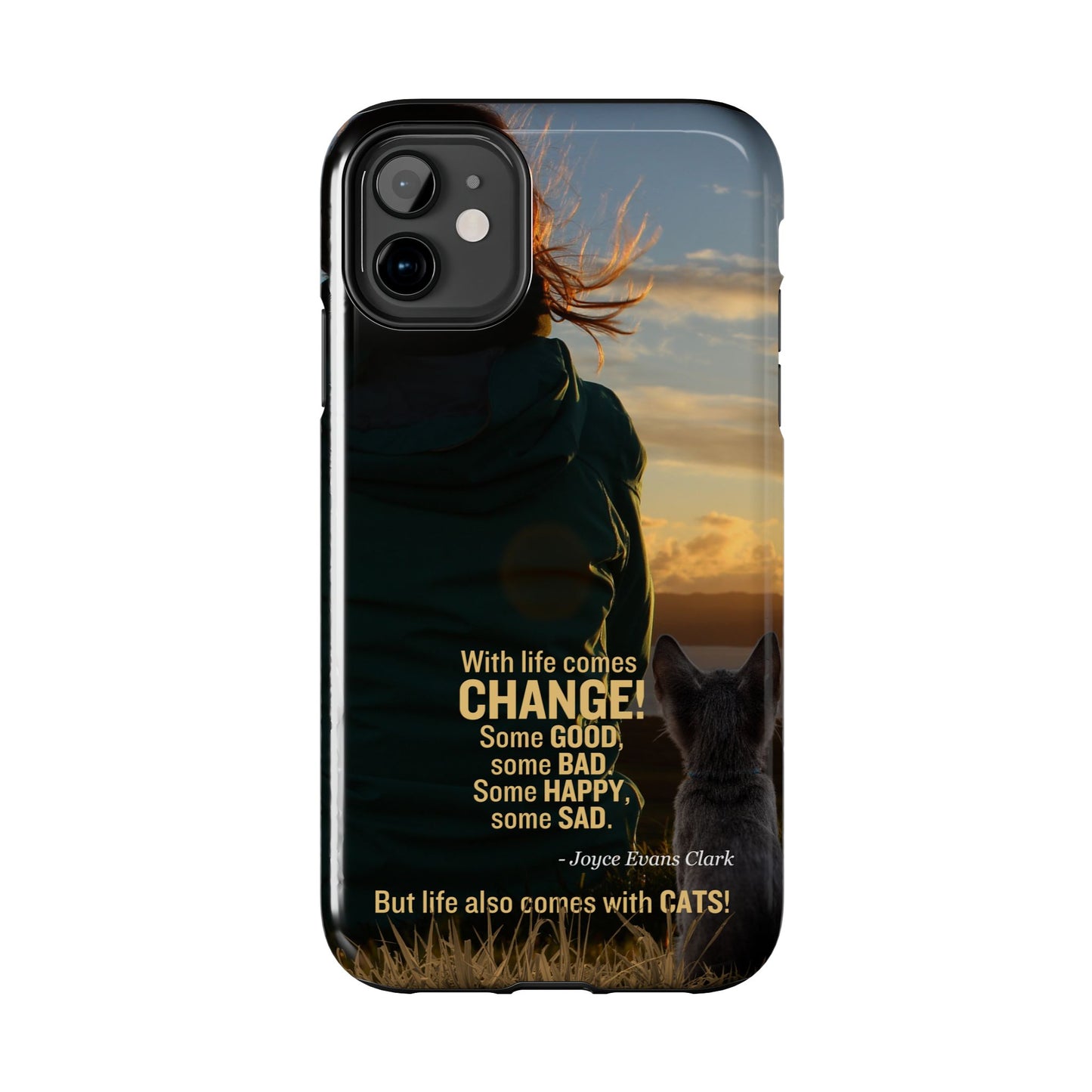 Life Comes with Cats Tough Phone Cases
