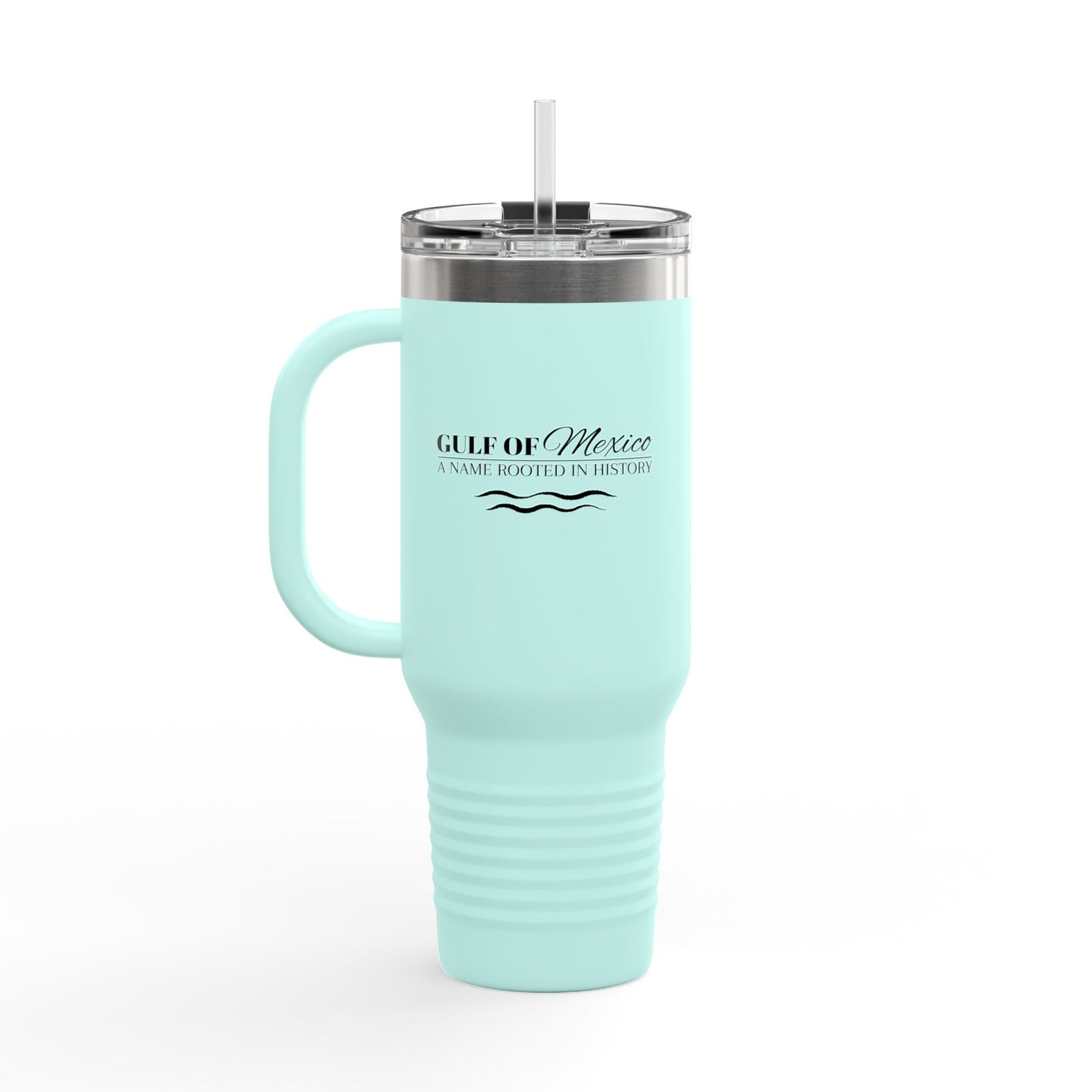 Gulf of Mexico A Name Rooted in History Insulated Travel Mug - 40oz