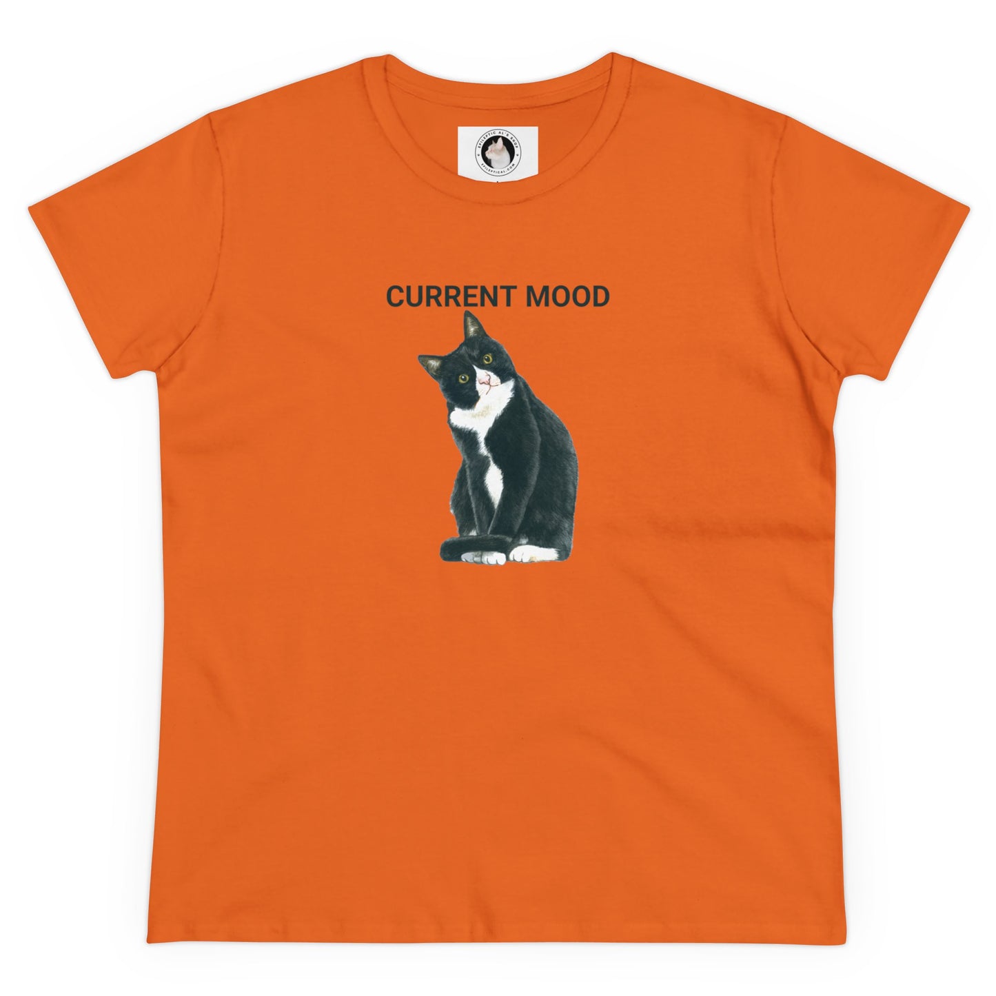 Current Mood: Wha? Women's Midweight Cotton Tee