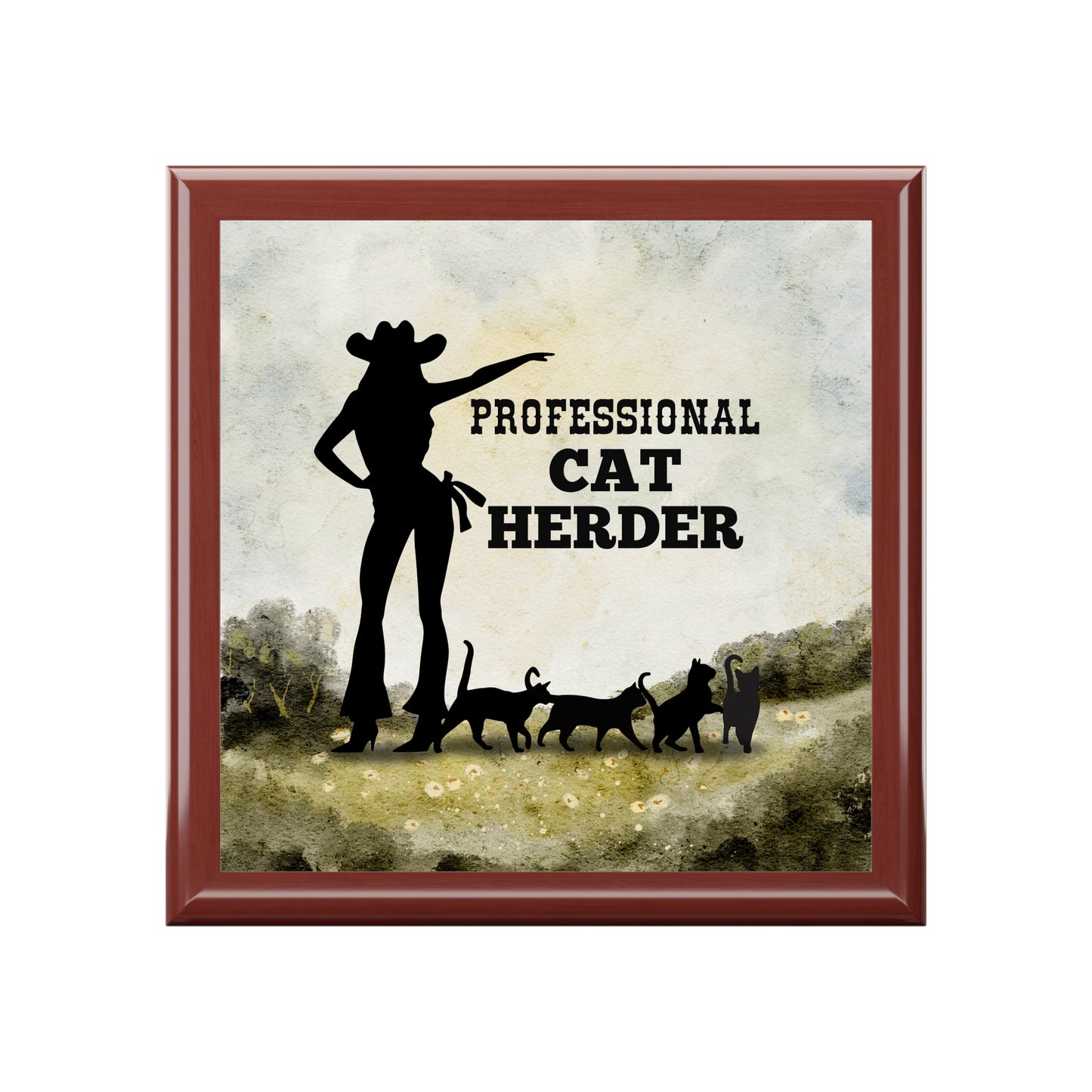 Professional Cat Herder Jewelry Box