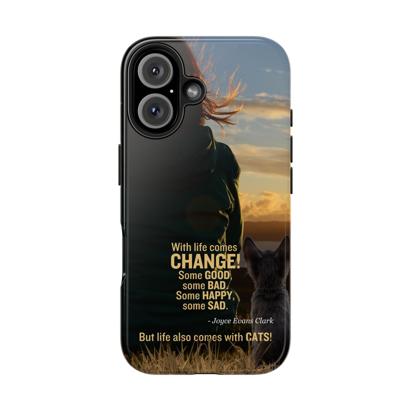 Life Comes with Cats Tough Phone Cases