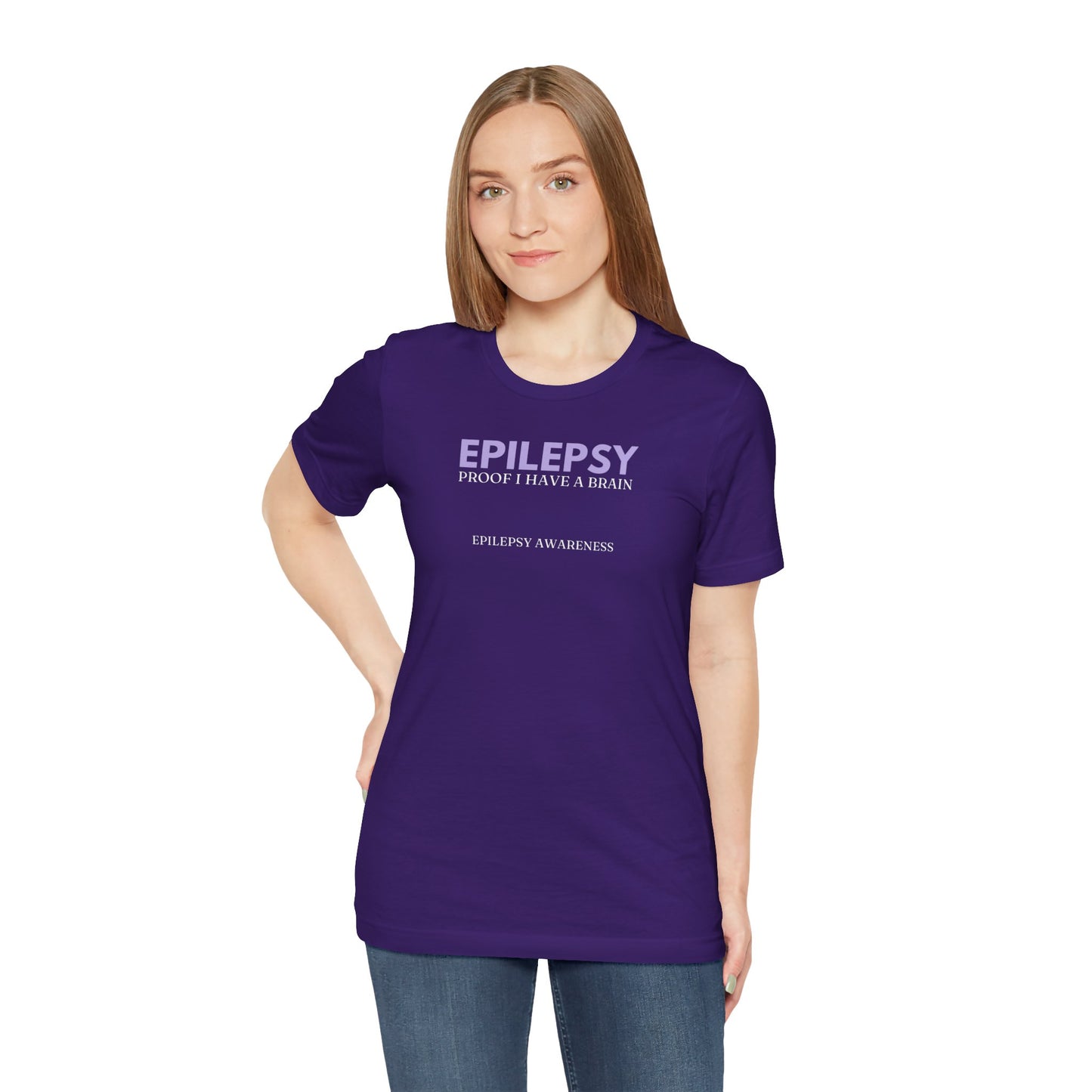 Brain Proof Unisex Jersey Short Sleeve Tee - T-Shirt - EpiAl's Shop