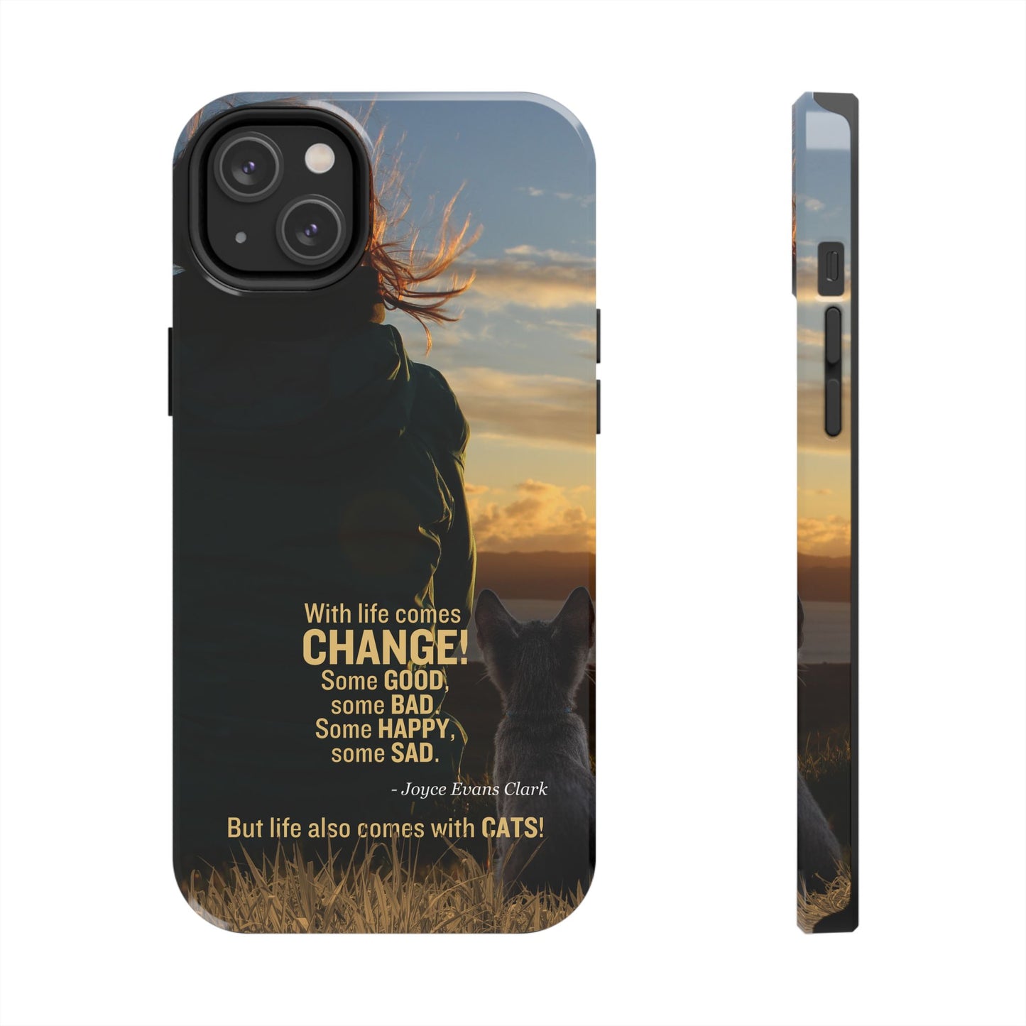 Life Comes with Cats Tough Phone Cases