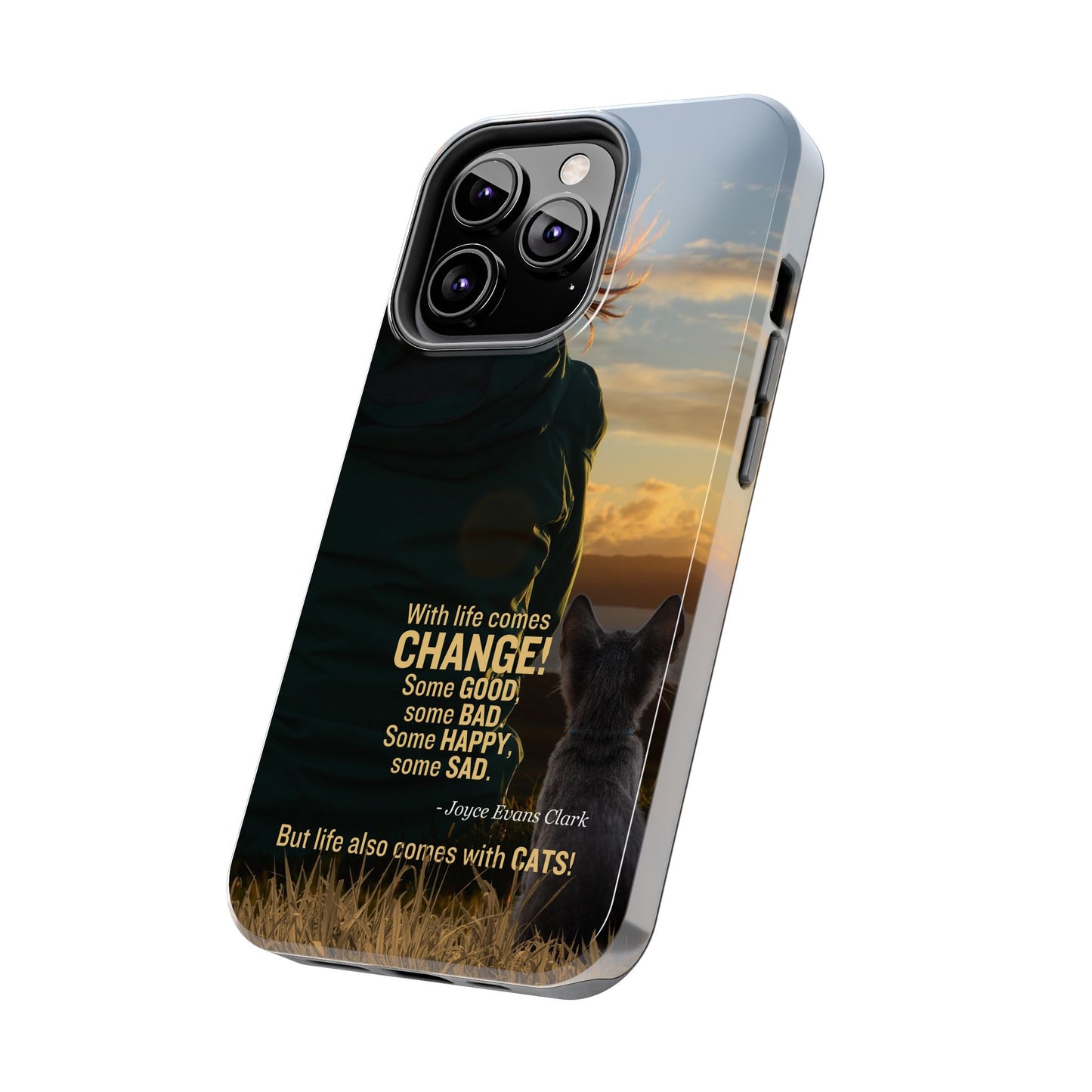 Life Comes with Cats Tough Phone Cases