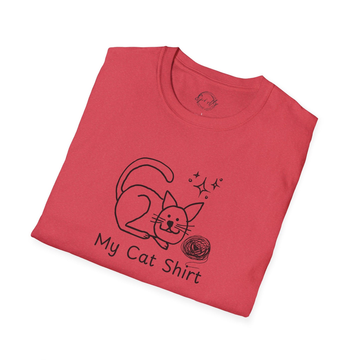 Cute Cat Lover T-Shirt - My Cat Shirt Design