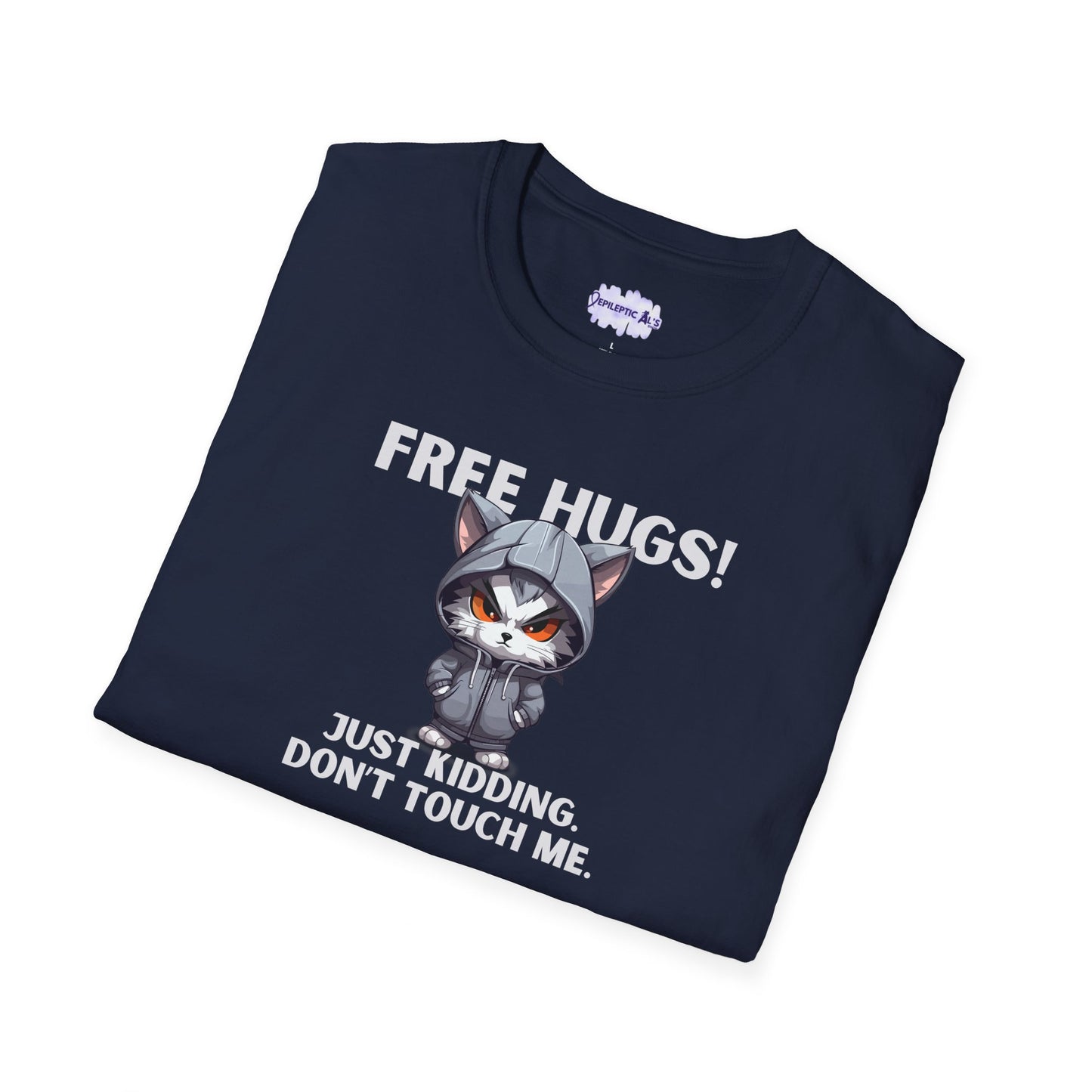 Cat Unisex Softstyle T - Shirt - T - Shirt - Epileptic Al’s Shop