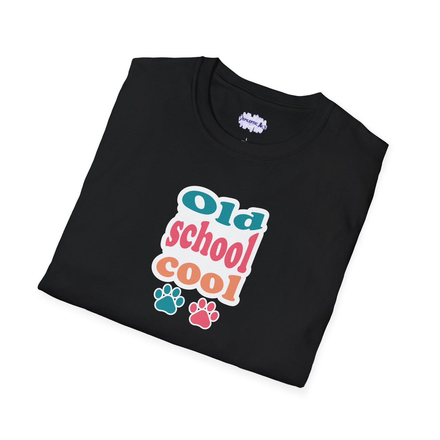 Old School Cool Unisex Softstyle T - Shirt - T - Shirt - Epileptic Al’s Shop