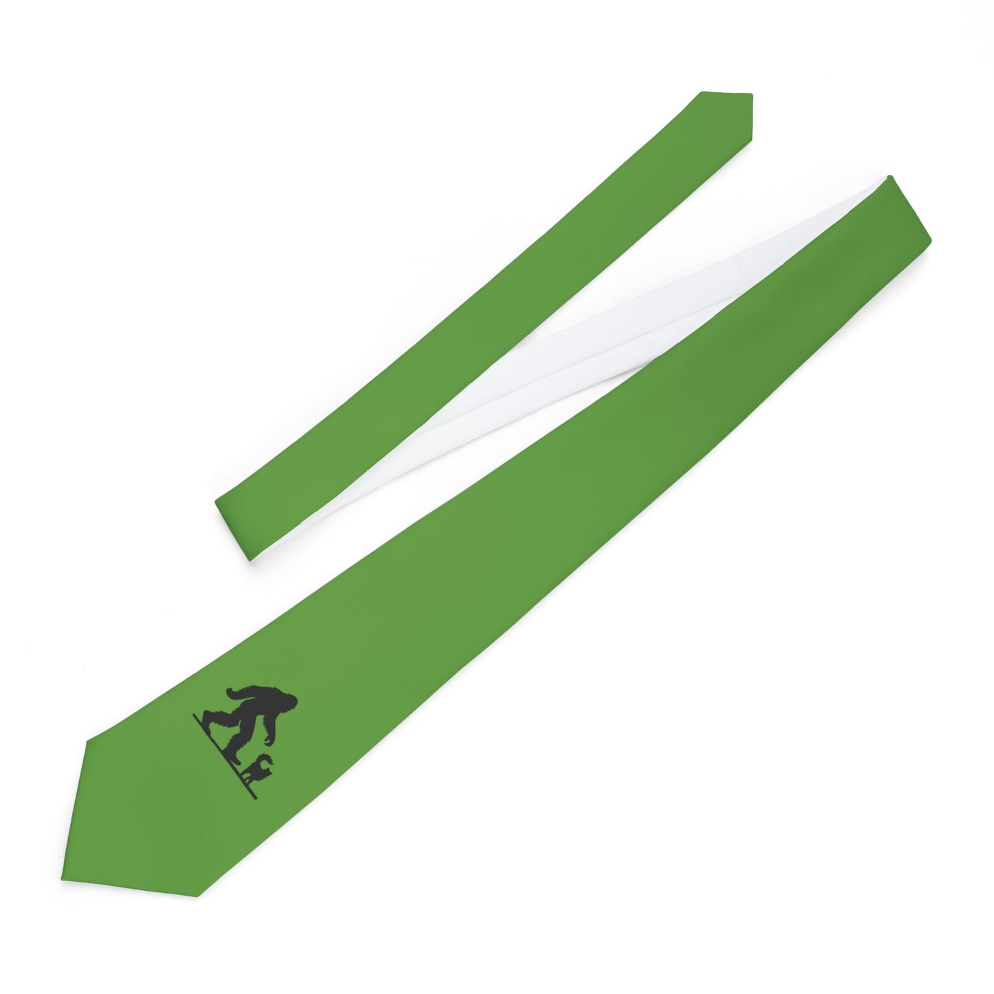 Sasquatch Adventure Necktie - Perfect for Nature Lovers & Outdoor Enthusiasts