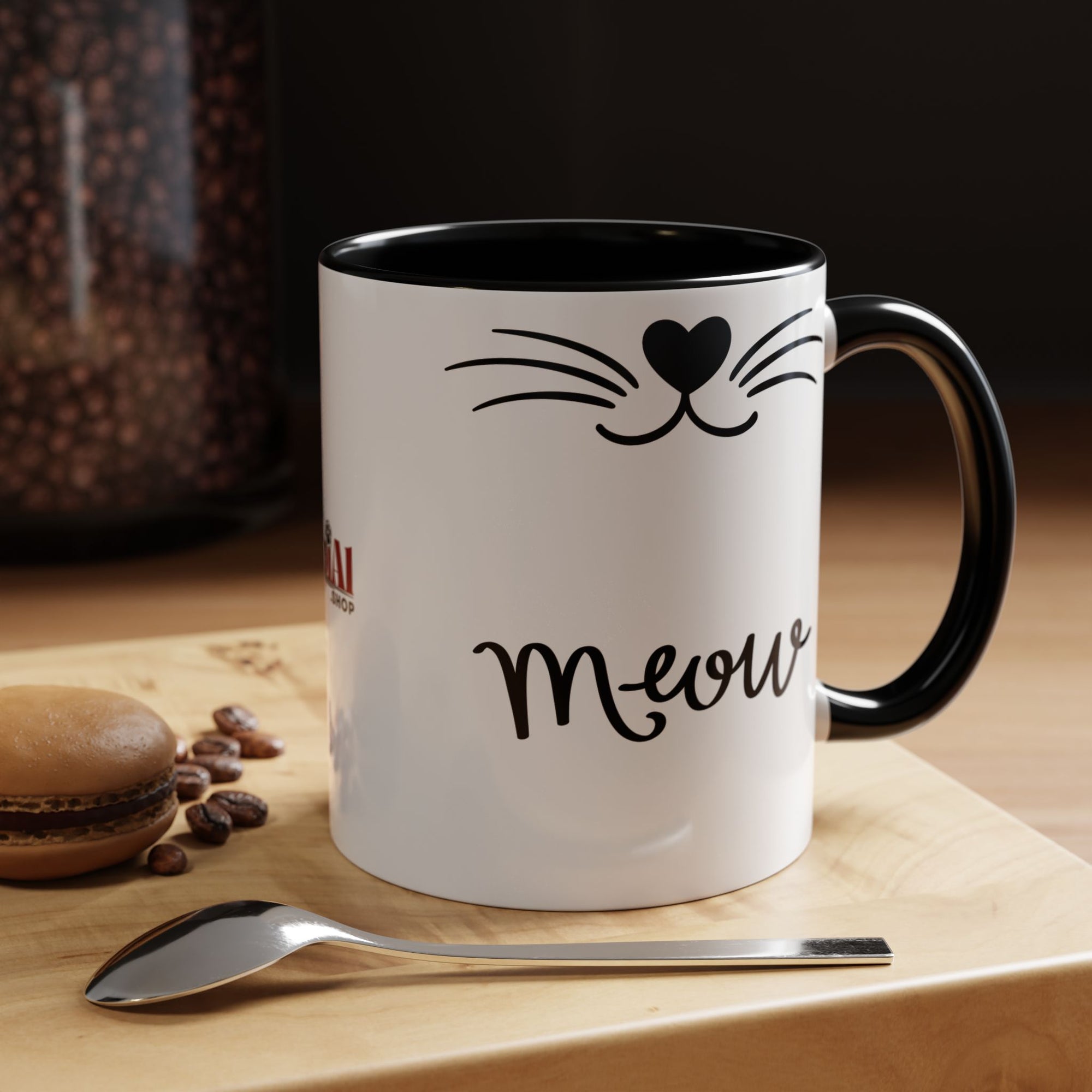 Cute Cat Whiskers Coffee Mug