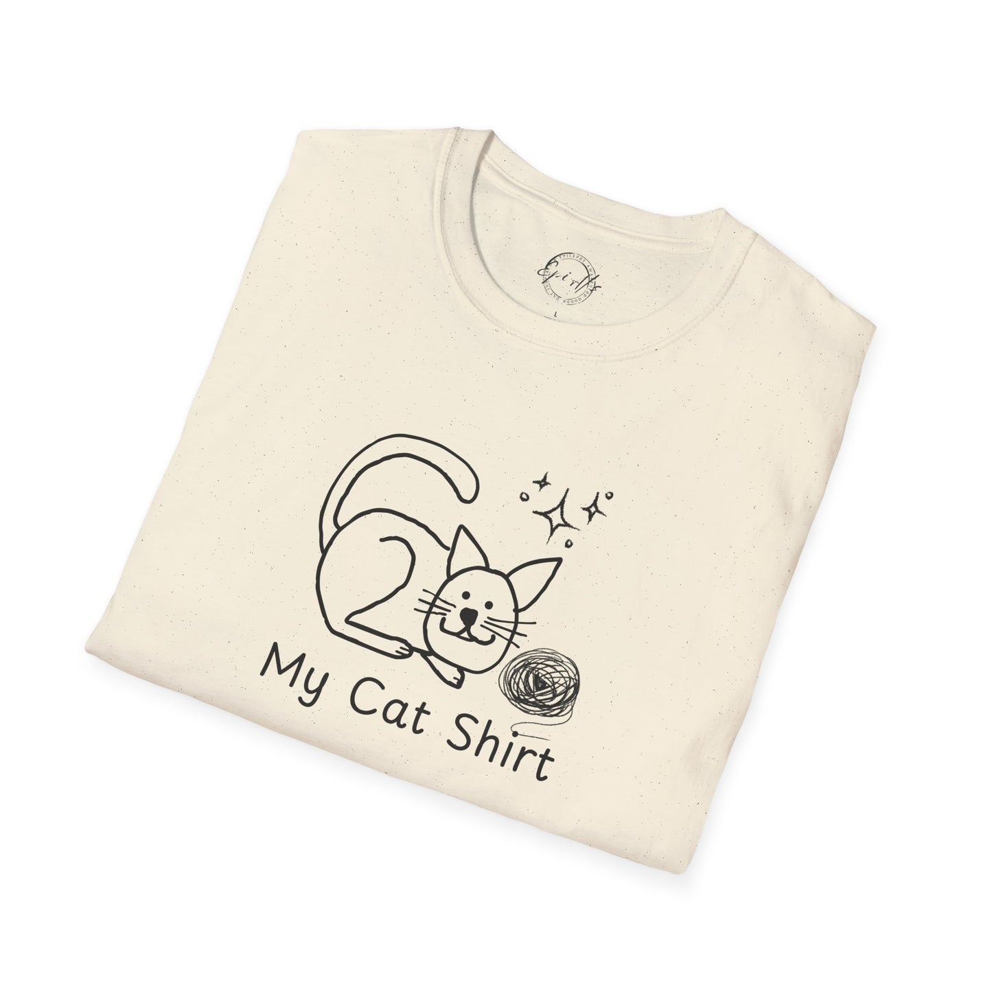 Cute Cat Lover T-Shirt - My Cat Shirt Design