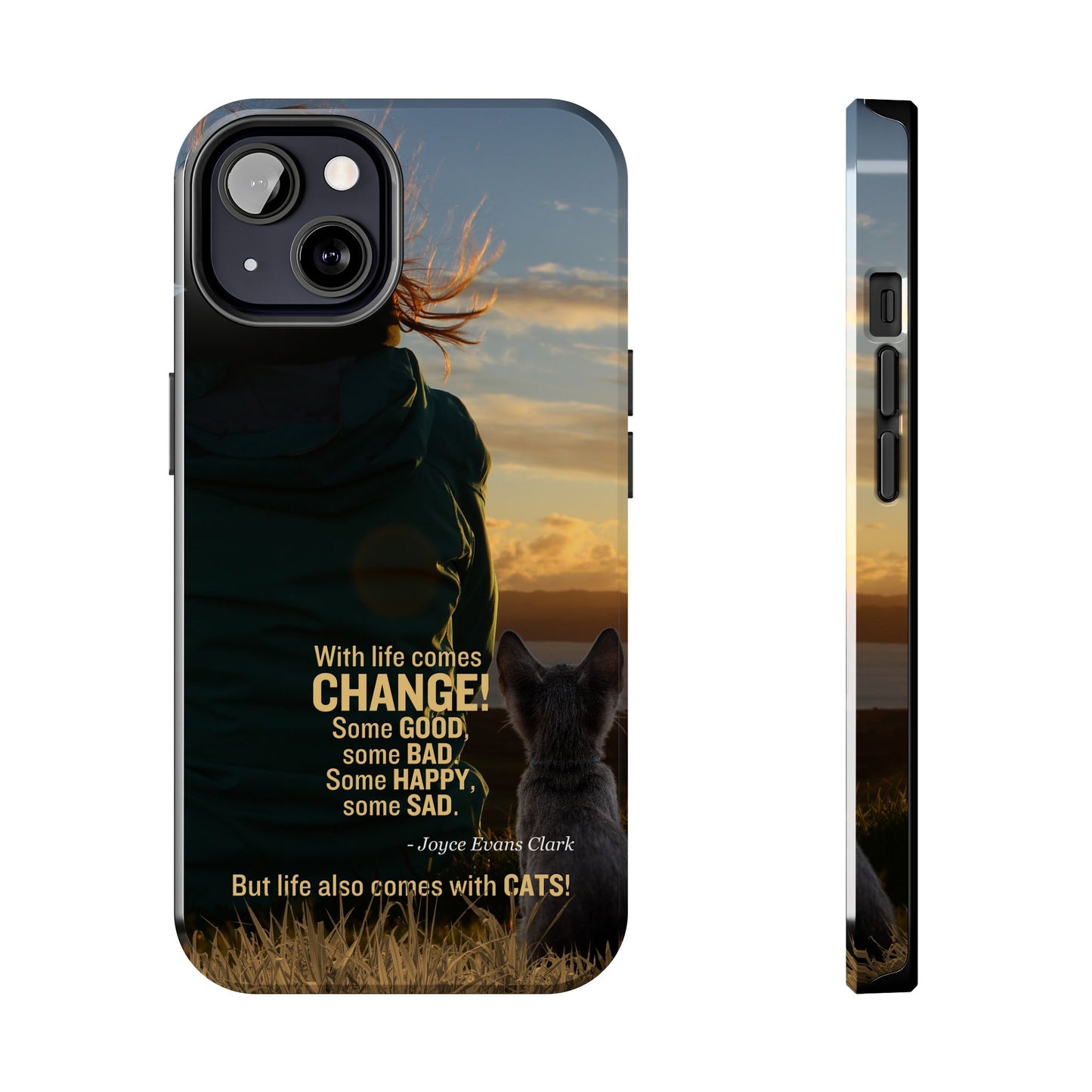 Life Comes with Cats Tough Phone Cases