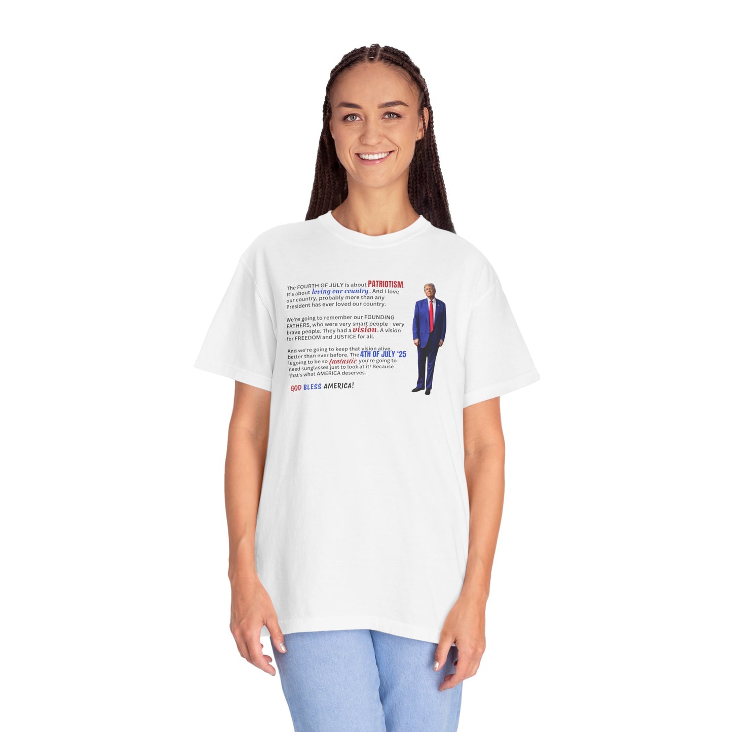 Trump 2025 4th of July Unisex T-Shirt