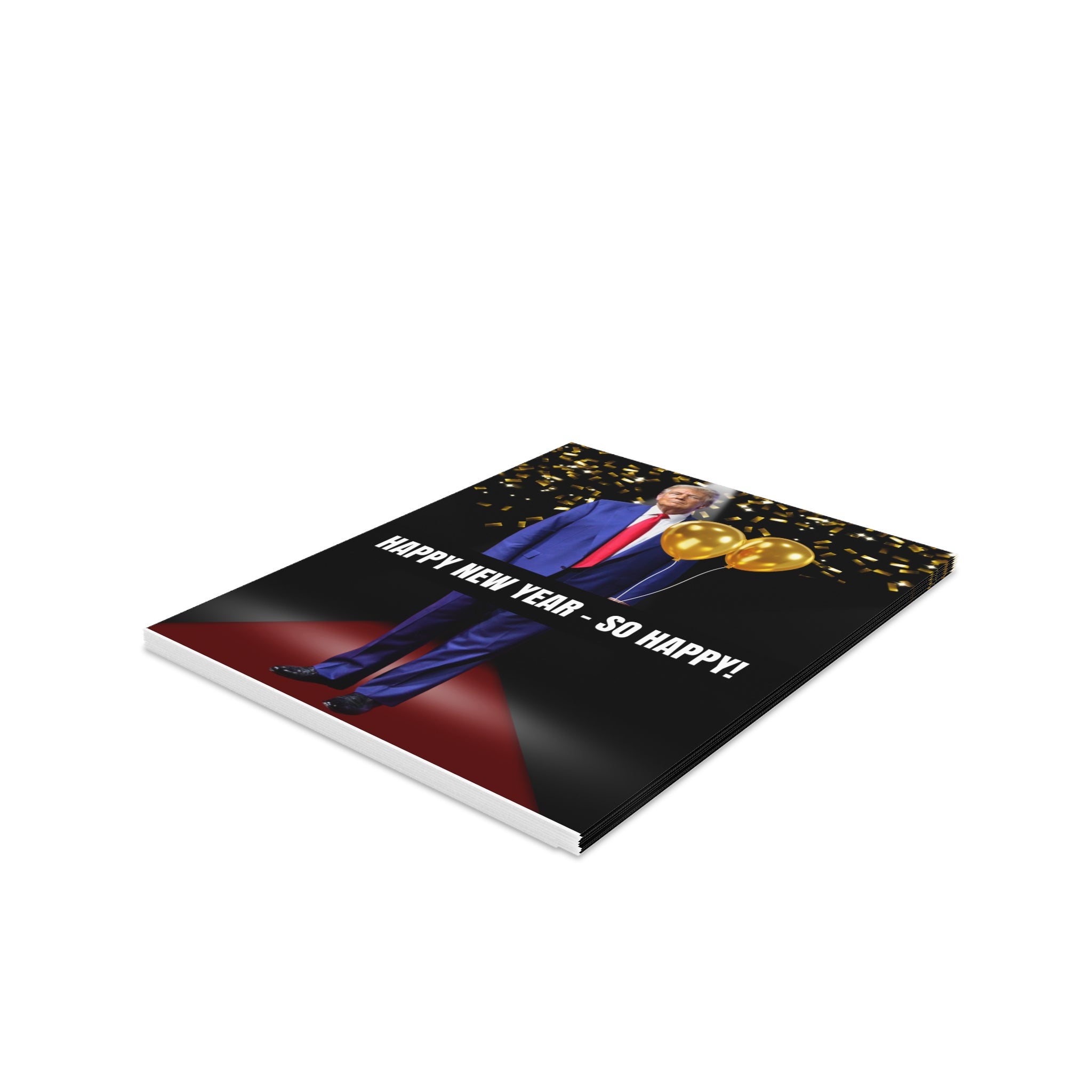 Donald Trump Happy New Year Greeting Cards (8, 16, and 24 pcs) - EpiAl's Shop