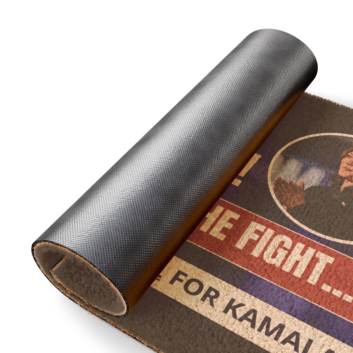 Never Give Up - Kamala Doormat