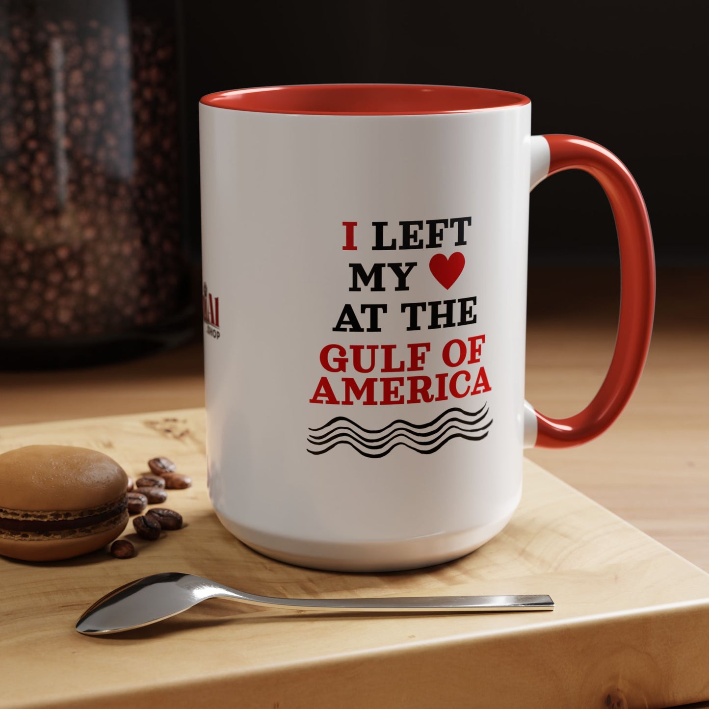 Gulf of America Coffee Mug - I Left My Heart - 11oz & 15oz