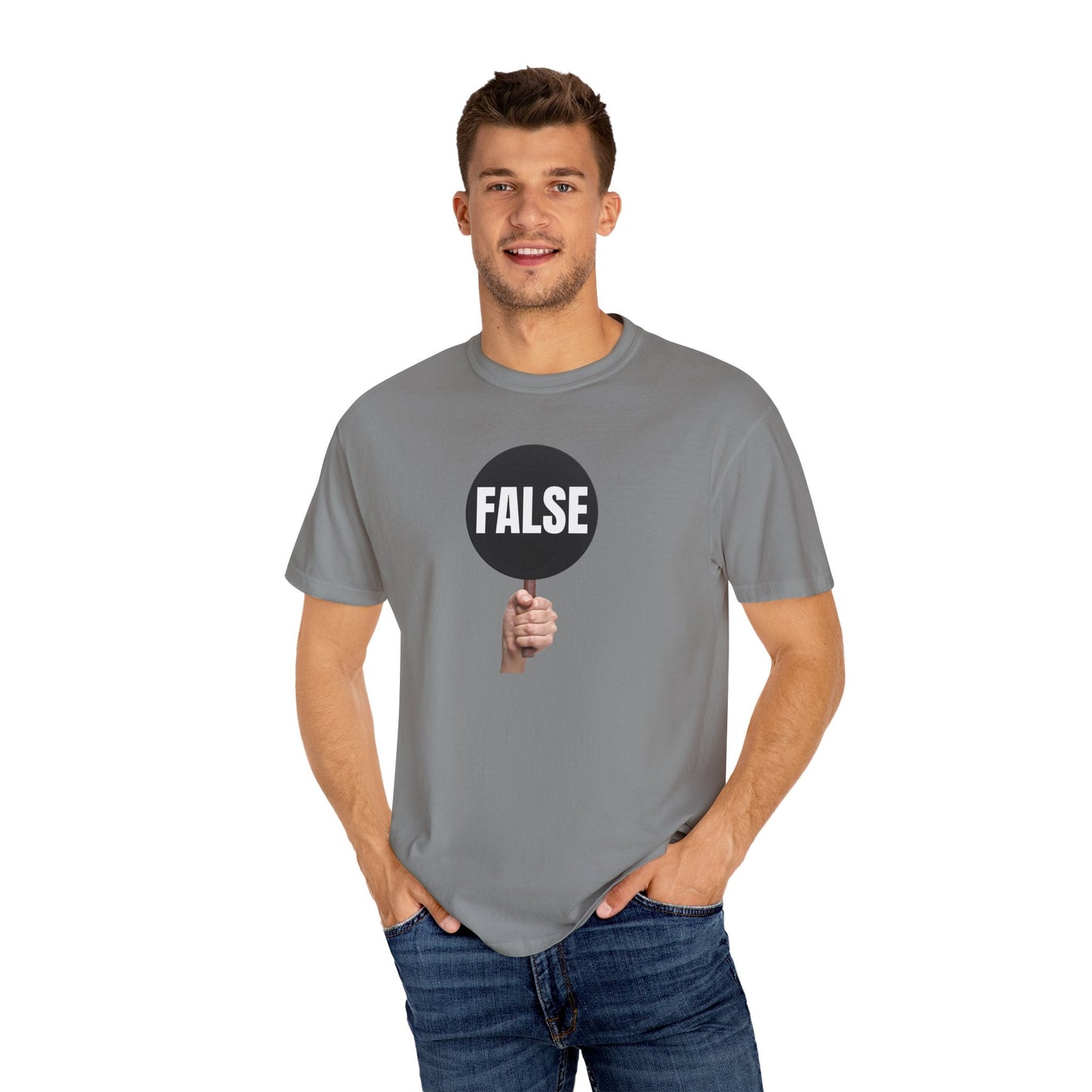 False Sign Unisex Statement T-Shirt Printify