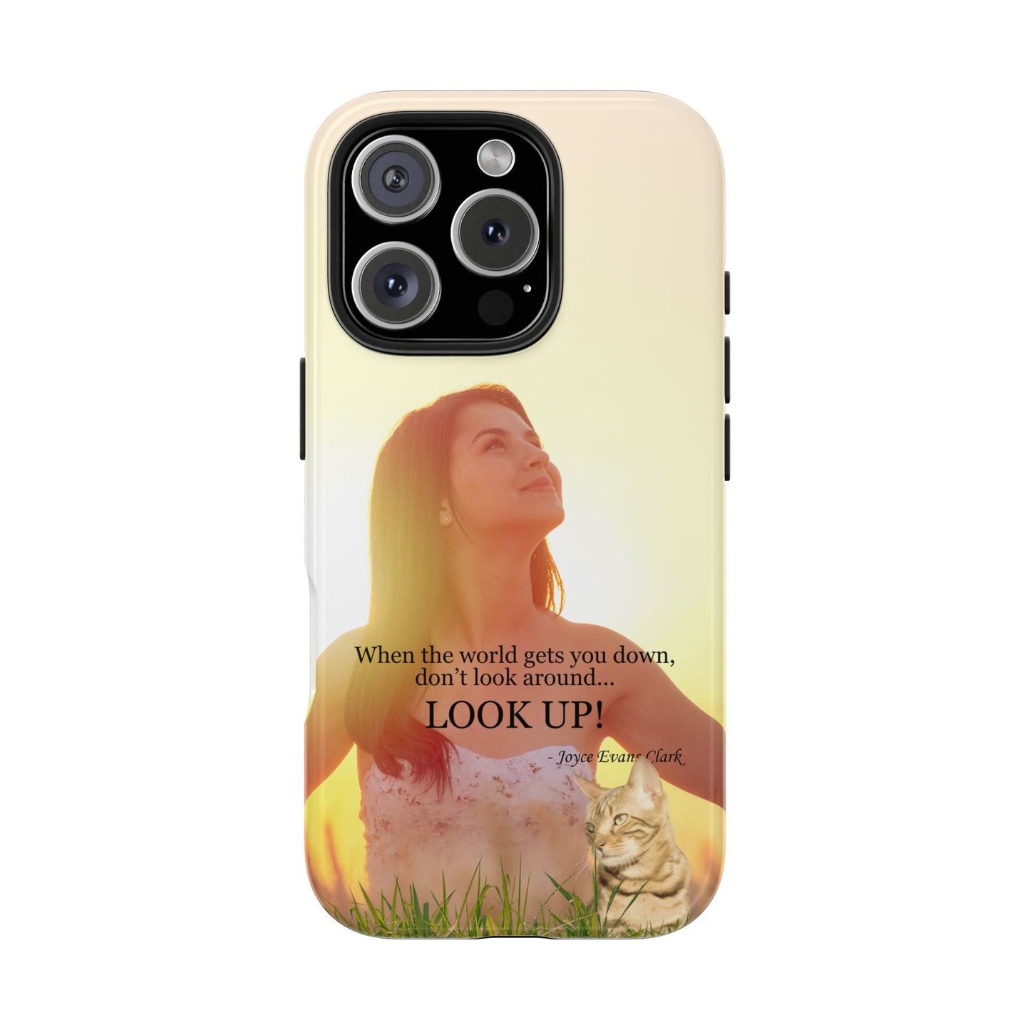 Don't Look Around - Look Up Tough Phone Cases