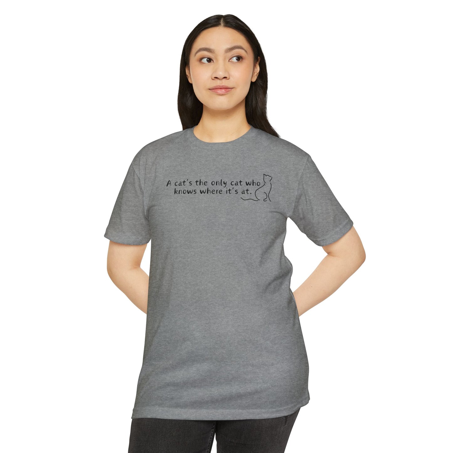 Where It's At Unisex CVC Jersey T - shirt - T - Shirt - Epileptic Al’s Shop