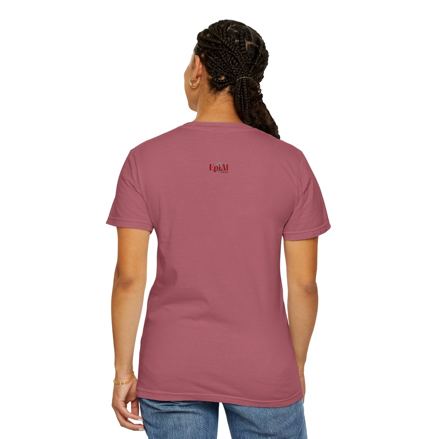 Orange Is Not My Color Unisex Garment-Dyed T-Shirt Printify
