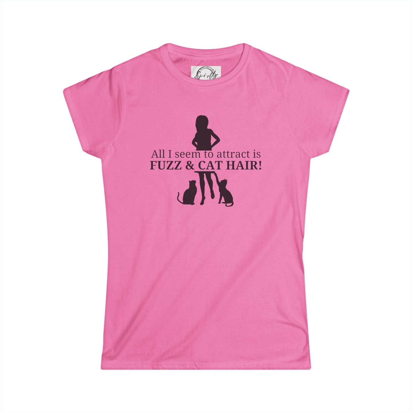 Fuzz & Cat Hair Women's Softstyle Tee