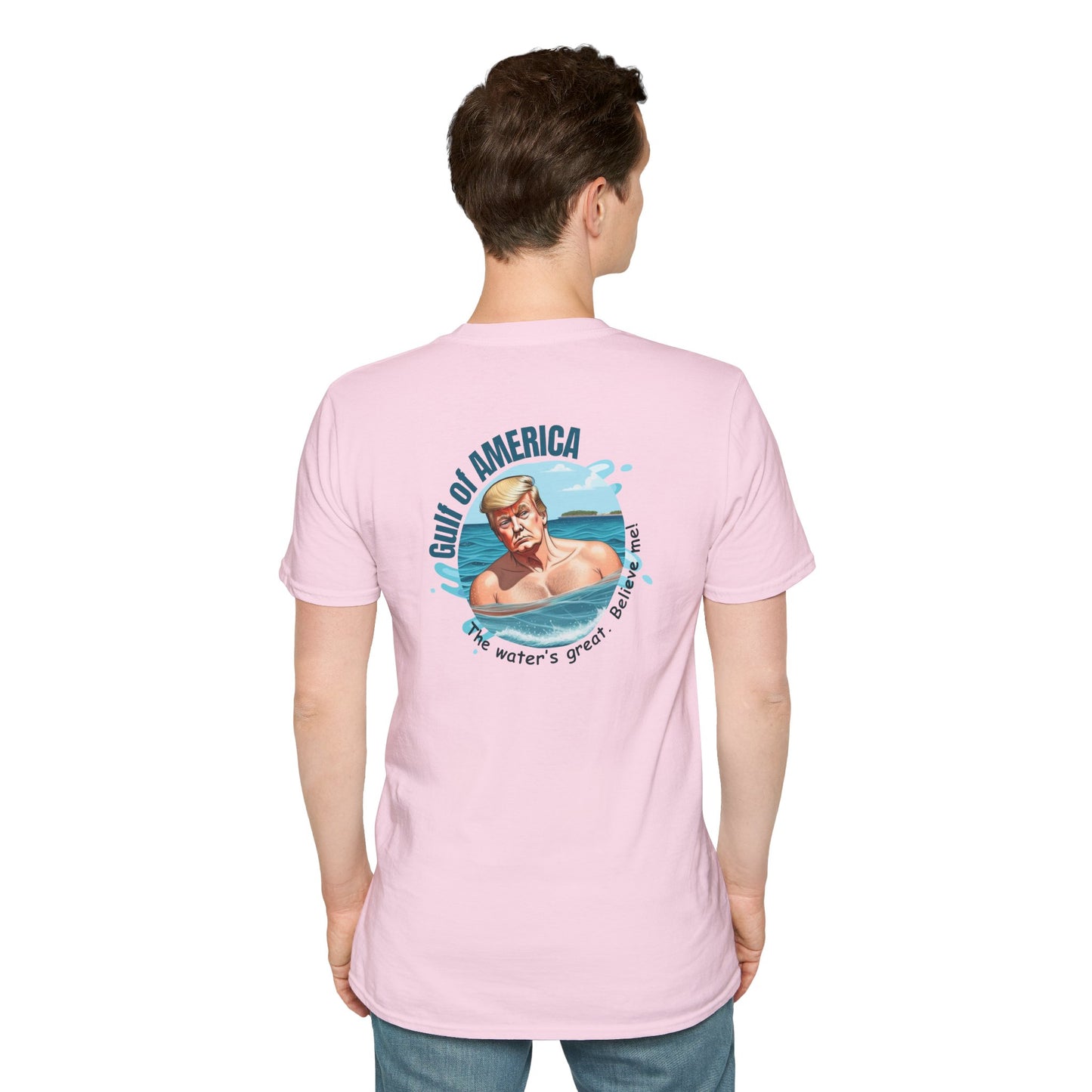 Unisex Softstyle T-Shirt - Gulf of America Design