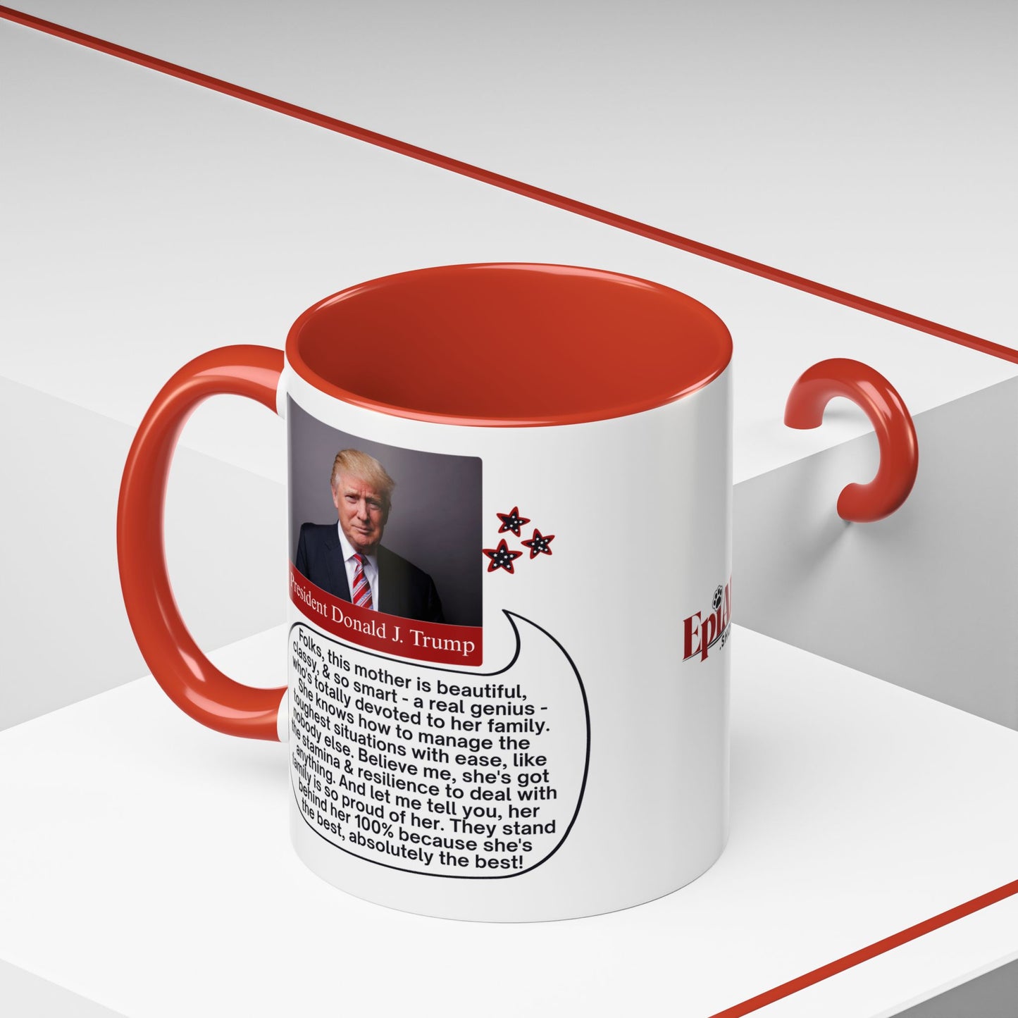 Mothers' Day Coffee Mug featuring President Donald J. Trump