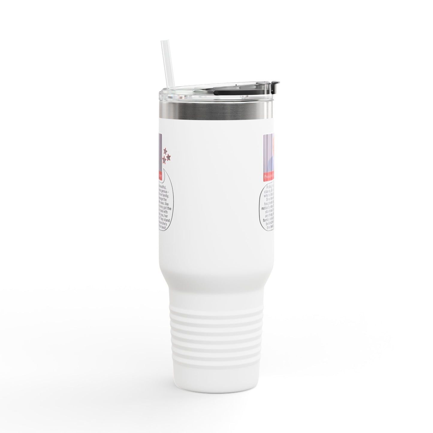 Mothers' Day Insulated Travel Mug - 40oz with Straw
