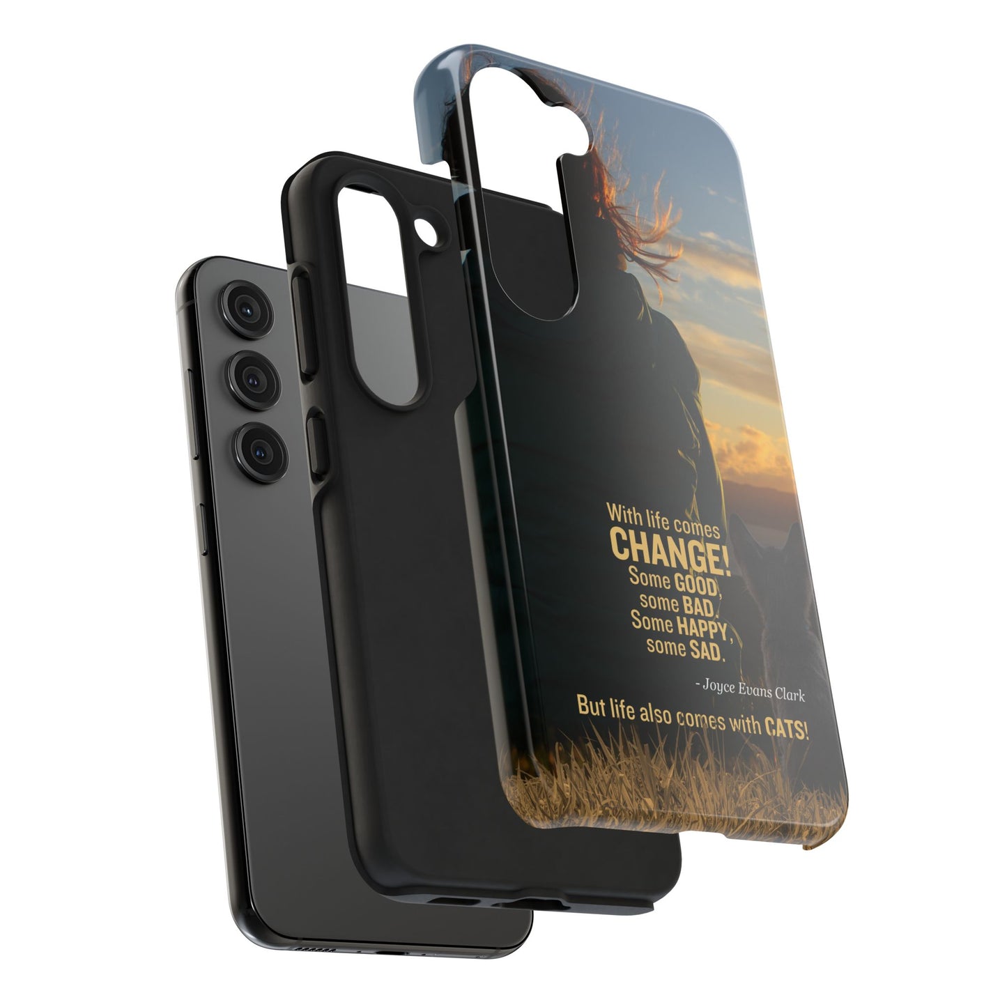 Life Comes with Cats Tough Phone Cases