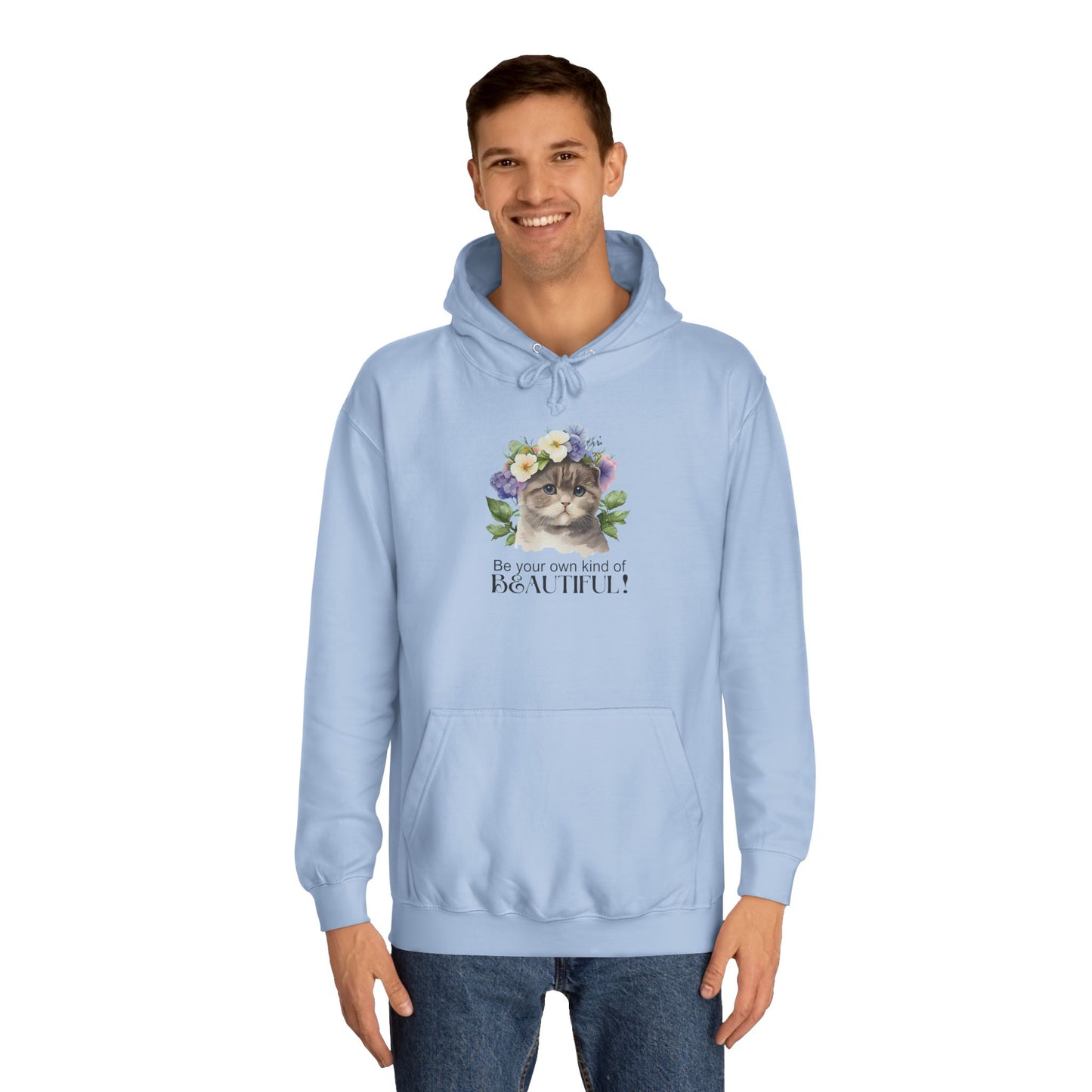Beautiful Unisex College Hoodie - Hoodie - Epileptic Al’s Shop