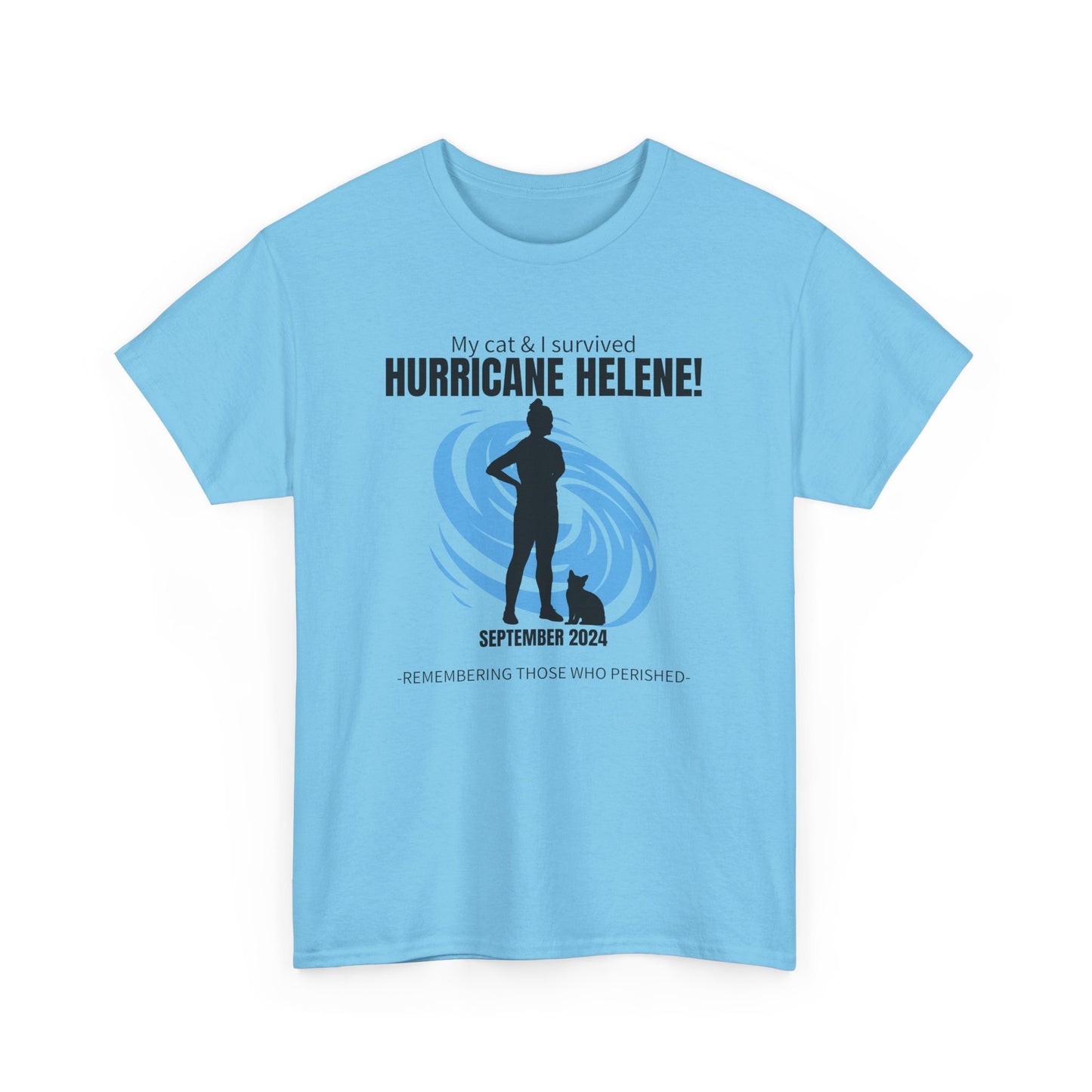 Hurricane Helene Survivor Unisex Heavy Cotton Tee