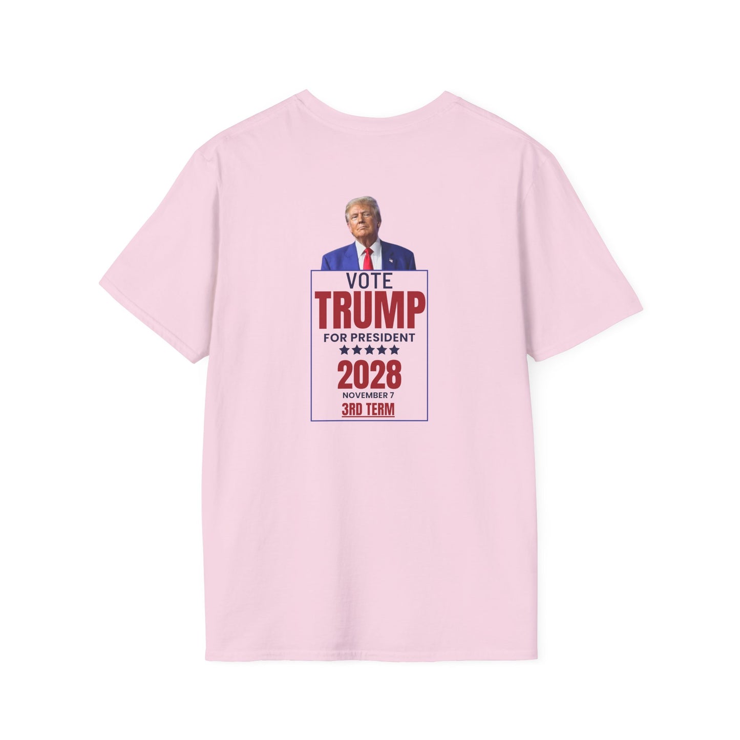 Trump 2028 Unisex Softstyle T-Shirt - Trump for President