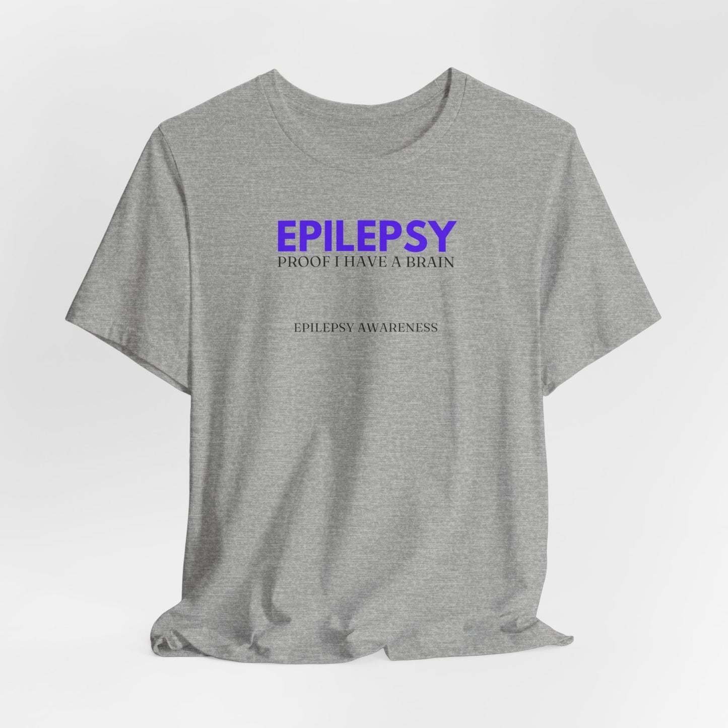 Brain Proof Unisex Jersey Short Sleeve Tee - T-Shirt - EpiAl's Shop